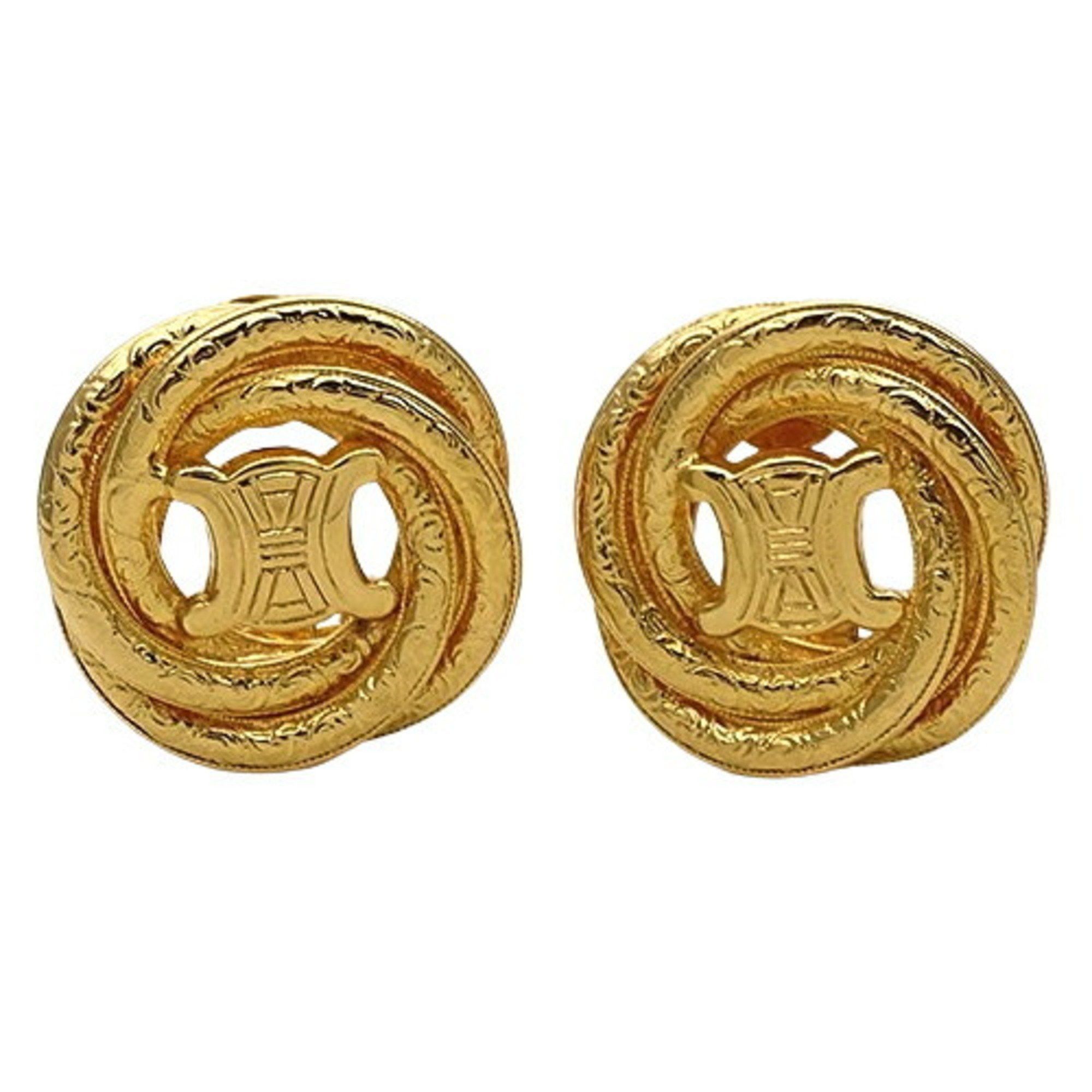 image of Celine Céline Earring in Gold, Women's