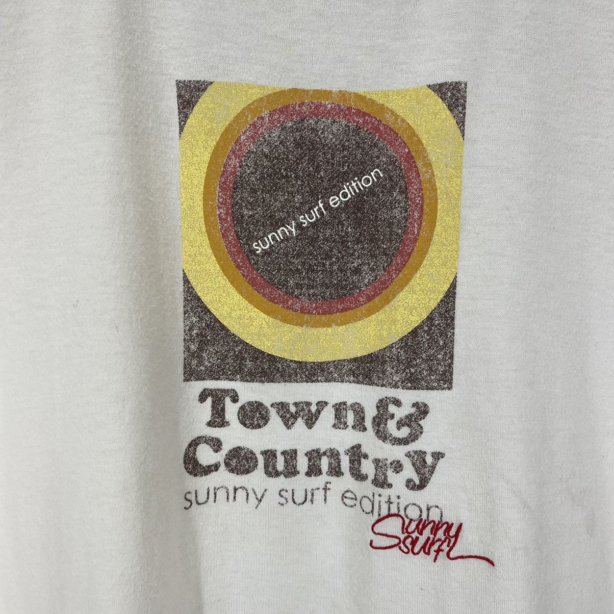 Vintage Vintage T&C SURF Crew Neck T Shirt #1753/07 Size US XL / EU 56 / 4 - 2 Thumbnail