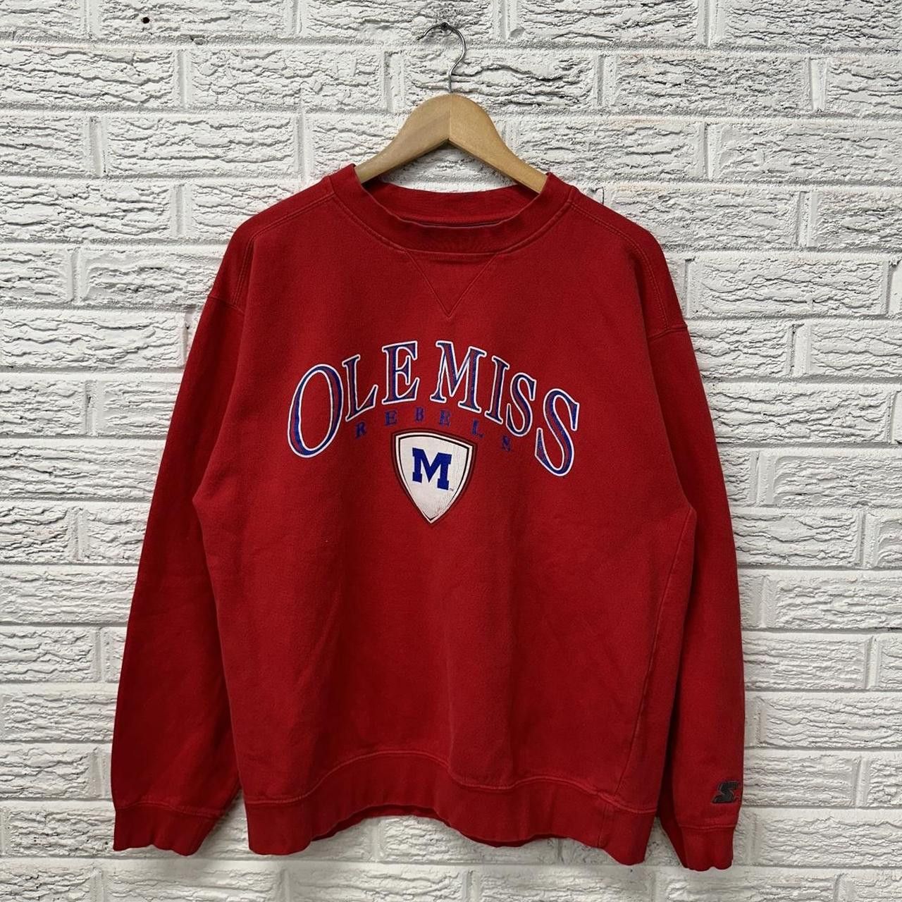 Starter Vintage Starter Ole Miss Rebels Sweatshirt Men’s Large Size US L / EU 52-54 / 3 - 1 Thumbnail