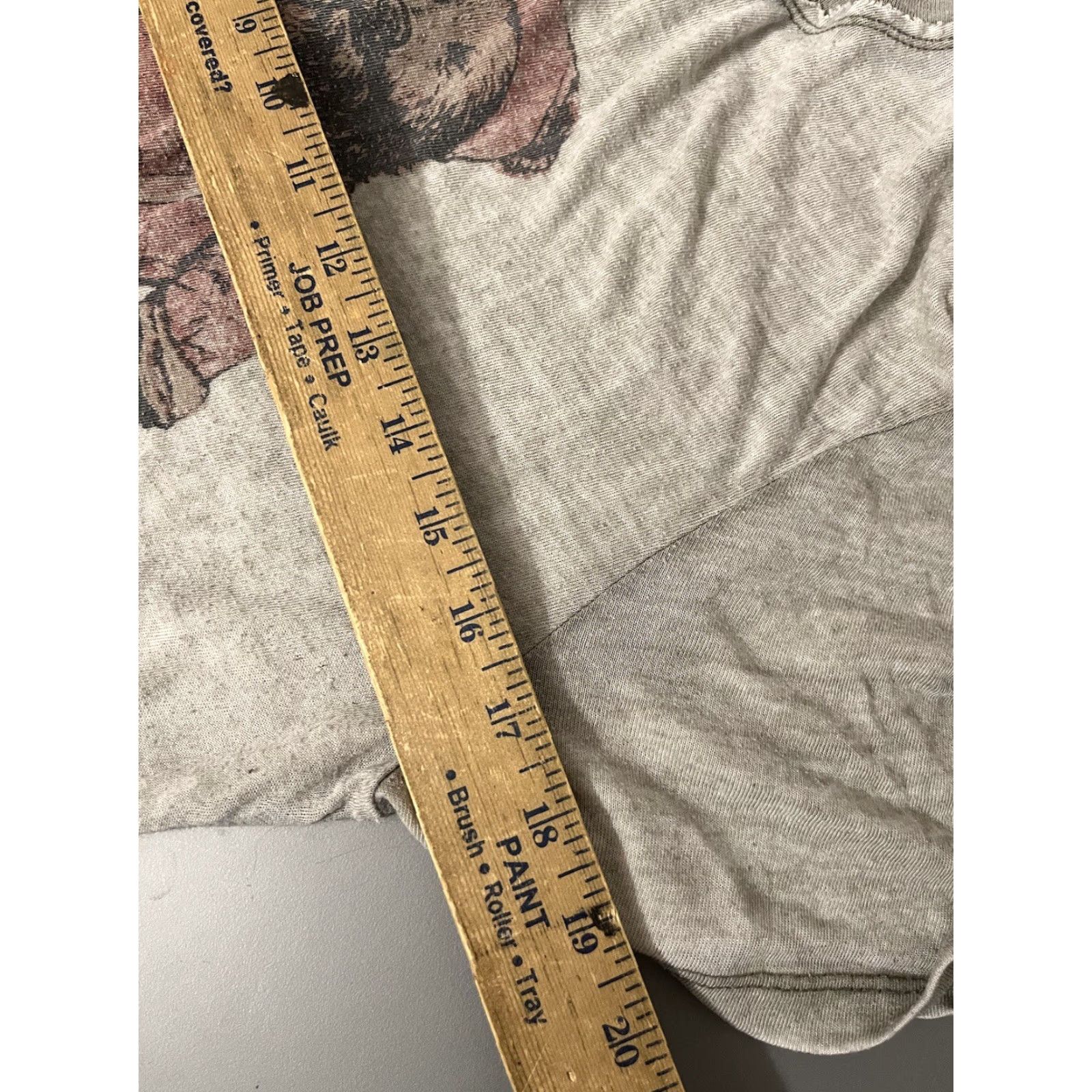 Lucky Brand Lucky Brand Men’s Gray Graphic T-Shirt Short Sleeve Crew Neck Cotton Animals Bear Hipster Casual Size S Size US S / EU 44-46 / 1 - 5 Thumbnail