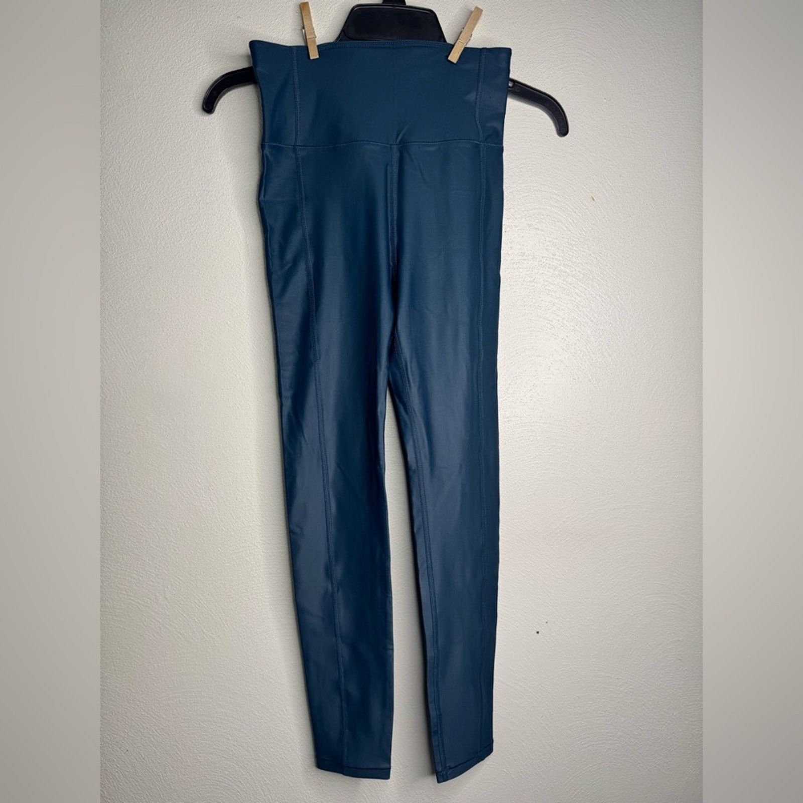 Sweaty Betty Sweaty Betty High Shine Blue 7/8 Leggings Size 25" / US 0 / IT 36 - 2 Thumbnail