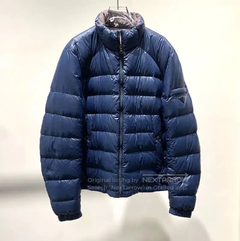 Other Prada Men's Blue Nylon Puffer Jacket. Size US M / EU 48-50 / 2 - 1 Thumbnail