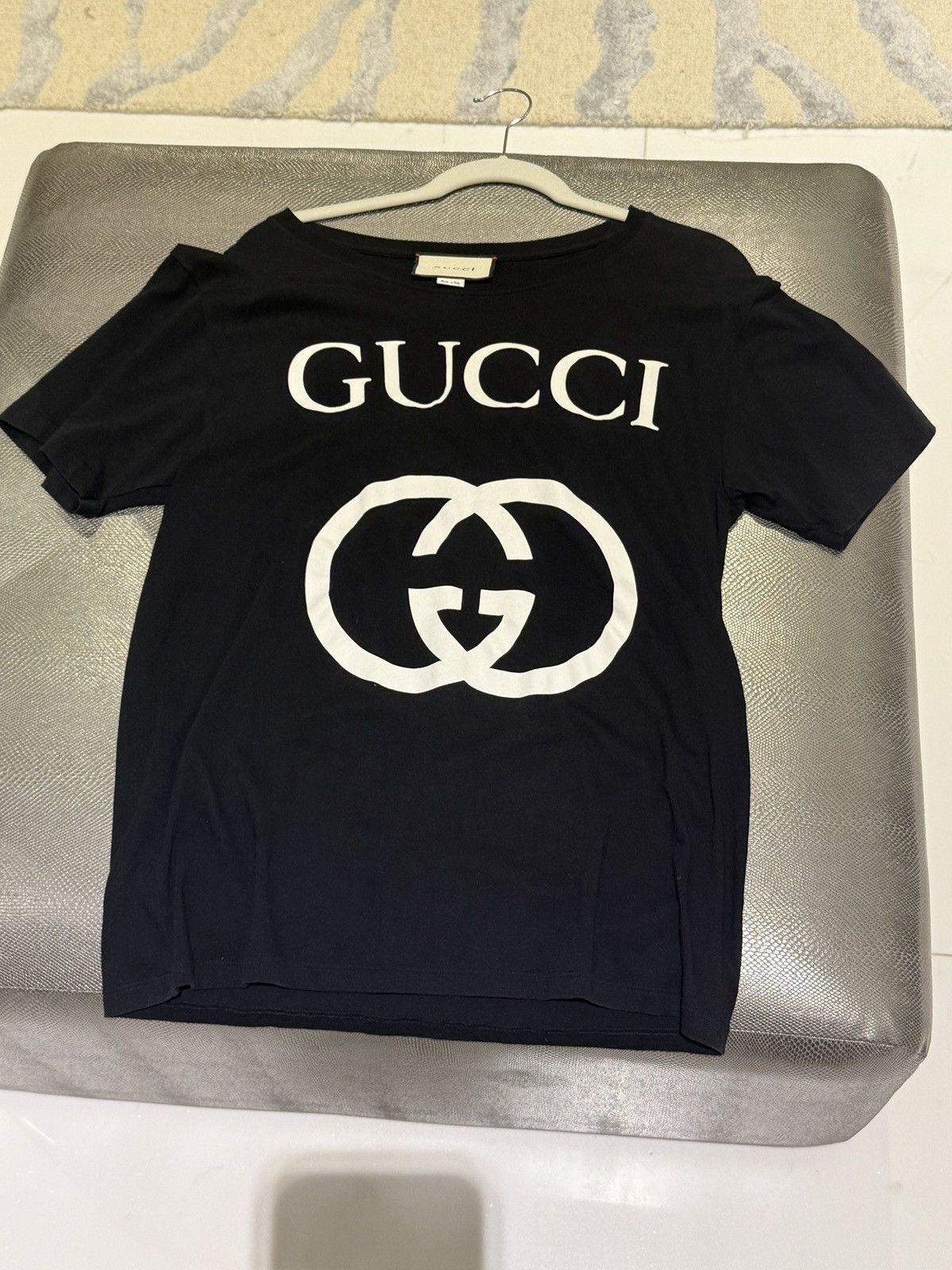 Gucci GUCCI GG LOGO T-SHIRT Size US M / EU 48-50 / 2 - 1 Thumbnail