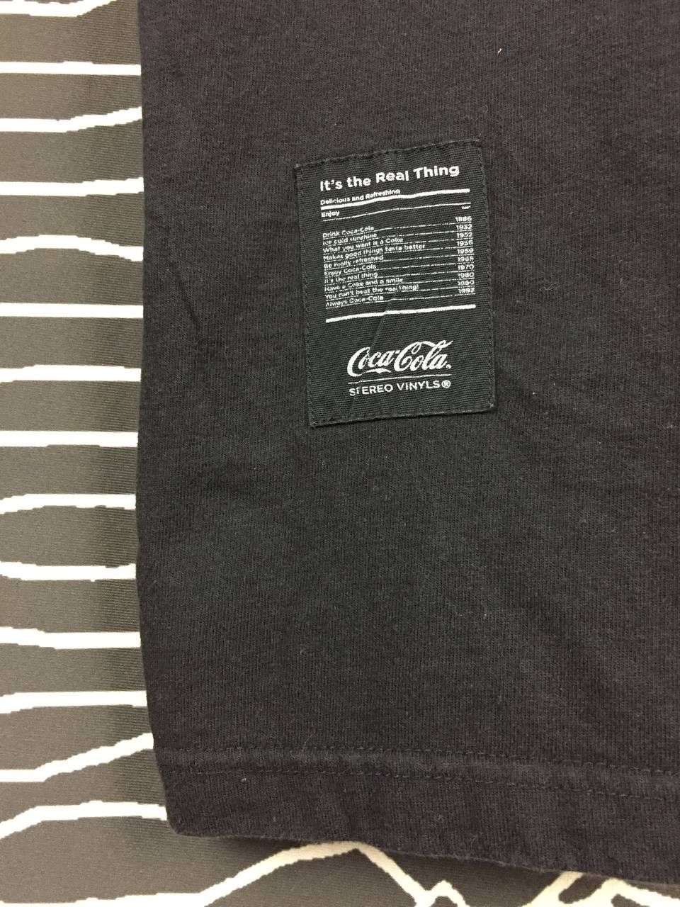 Japanese Brand × Vintage Stereo Vinyls Urban Garment Coca Cola Graphic Tee Size US L / EU 52-54 / 3 - 4 Thumbnail