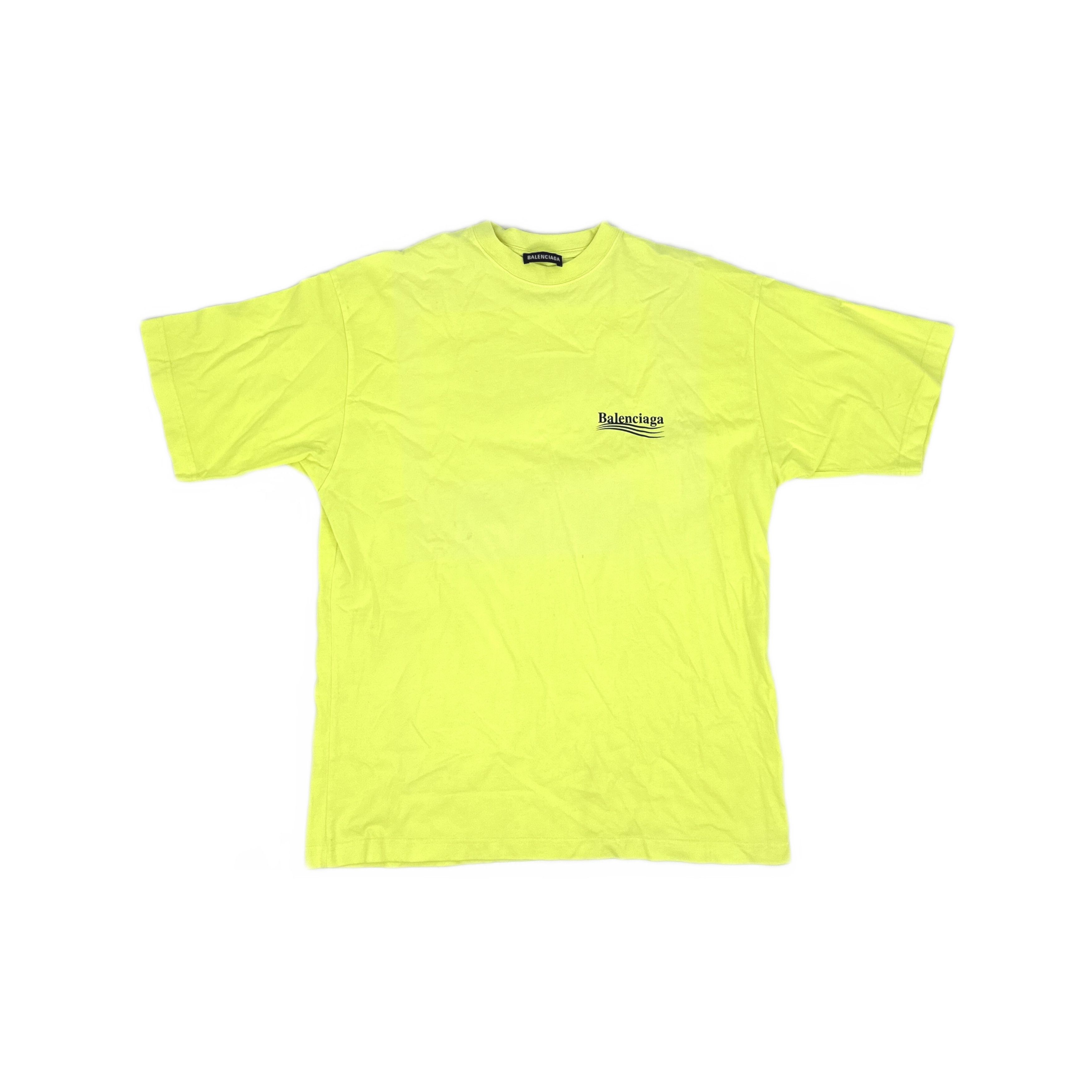 Balenciaga Balenciaga Wave Logo T-Shirt S Size US S / EU 44-46 / 1 - 1 Thumbnail