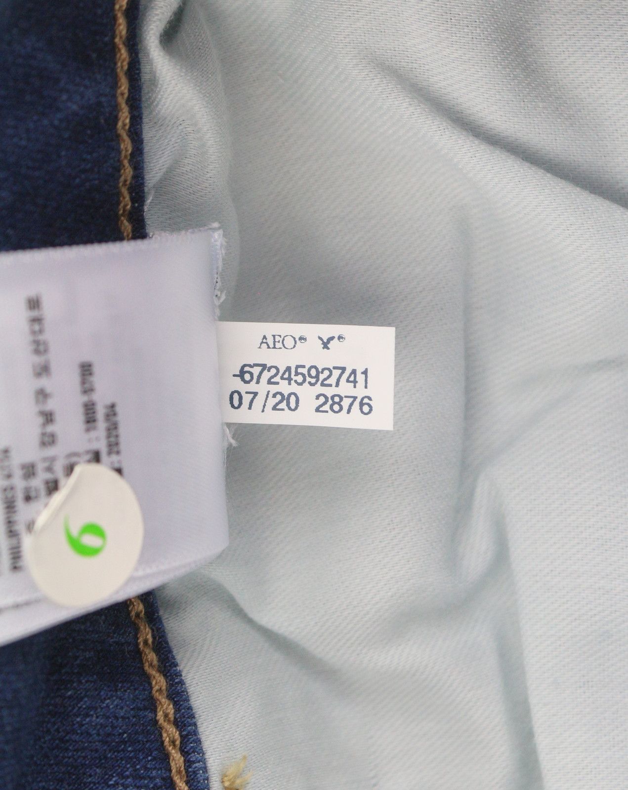 American Eagle Outfitters THE DREAM W30 Ultramarine Jegging 88997 Size 30" / US 8 / IT 44 - 9 Thumbnail