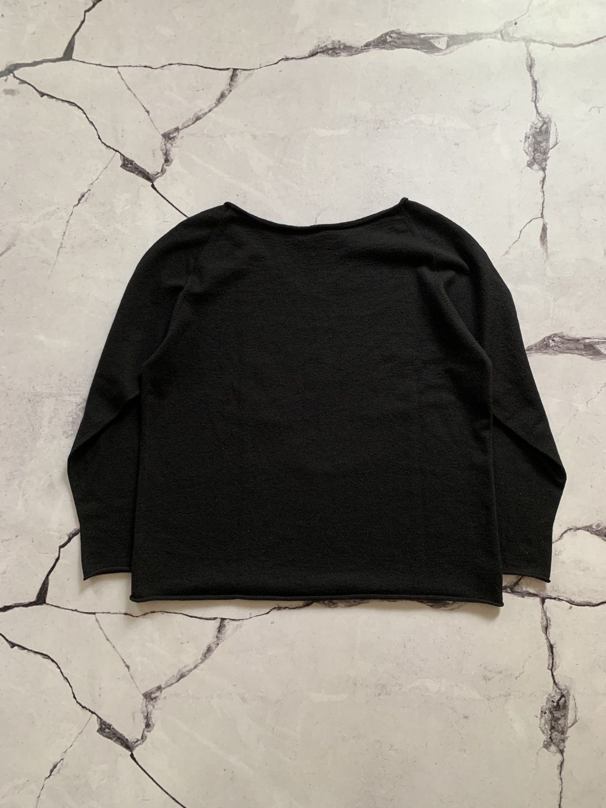 Designer Annette Görtz Avant Garde V Neck Relaxed Sweater Size M / US 6-8 / IT 42-44 - 8 Thumbnail