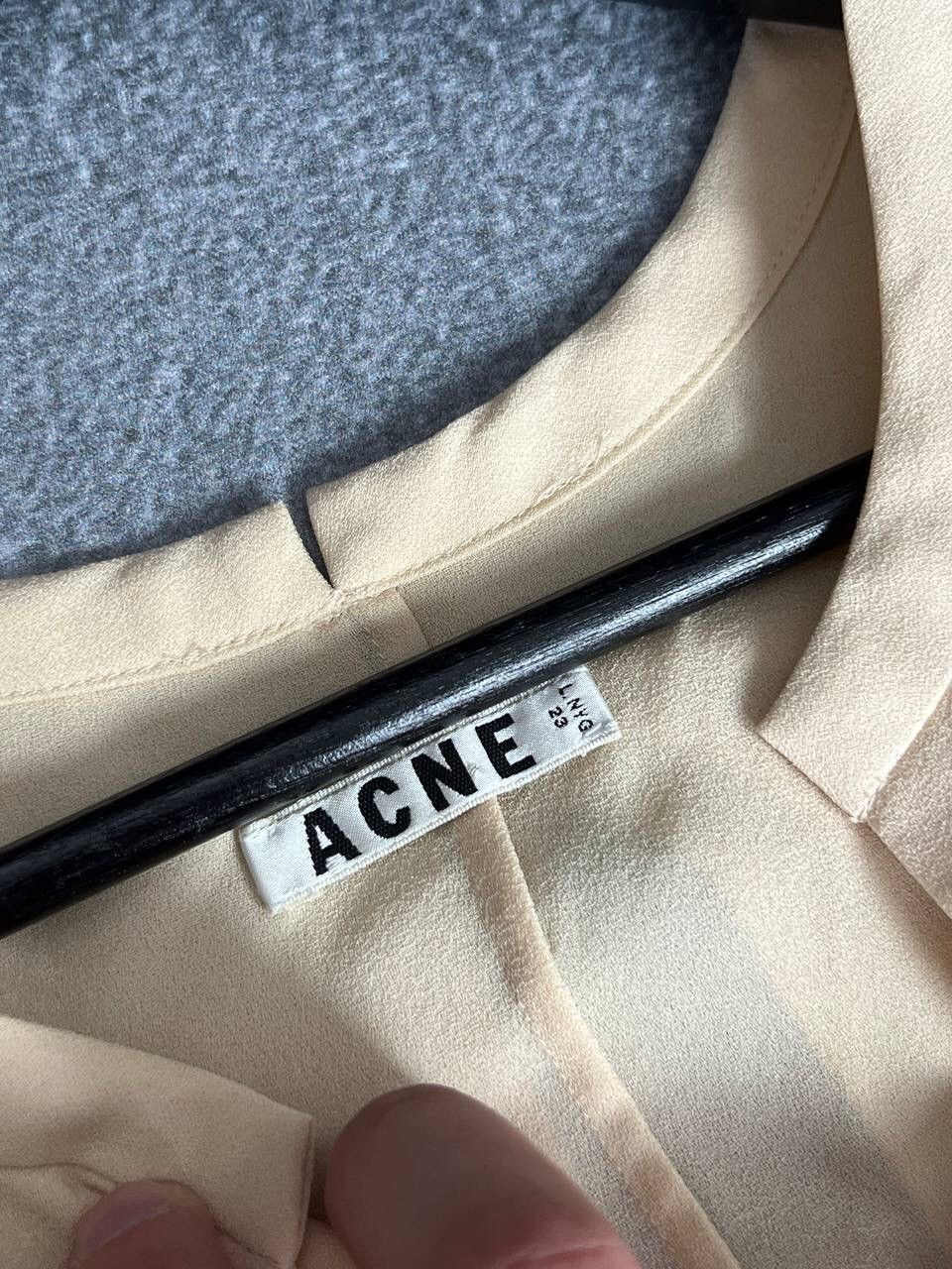 Acne Studios Acne Studios 00s Yellow Womens Avant Garde Blouse Size XS / US 0-2 / IT 36-38 - 5 Thumbnail