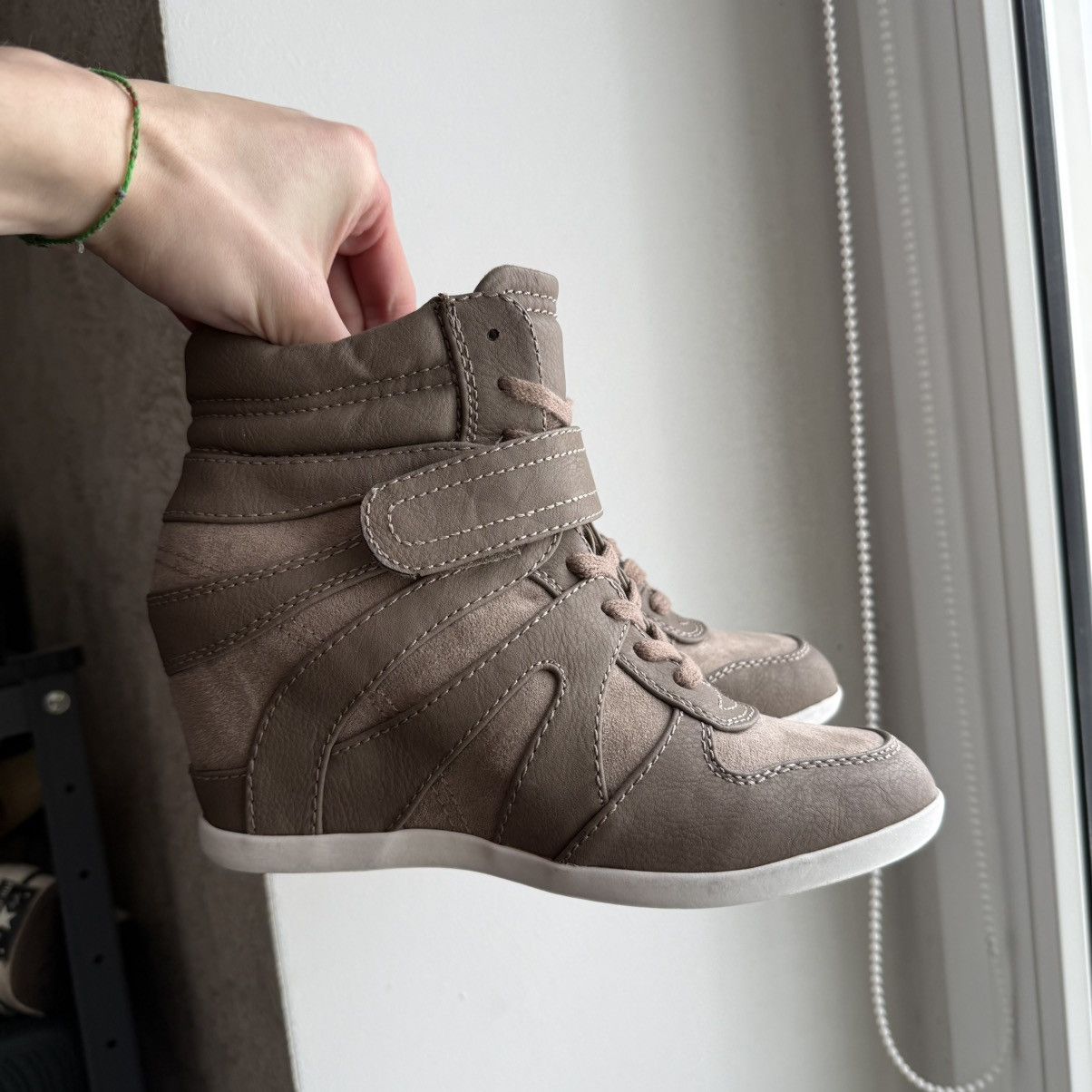 Other 📌 Vintage Catwalk like Isabel Marant Bekett Wedge Sneakers Size US 8 / IT 38 - 2 Thumbnail