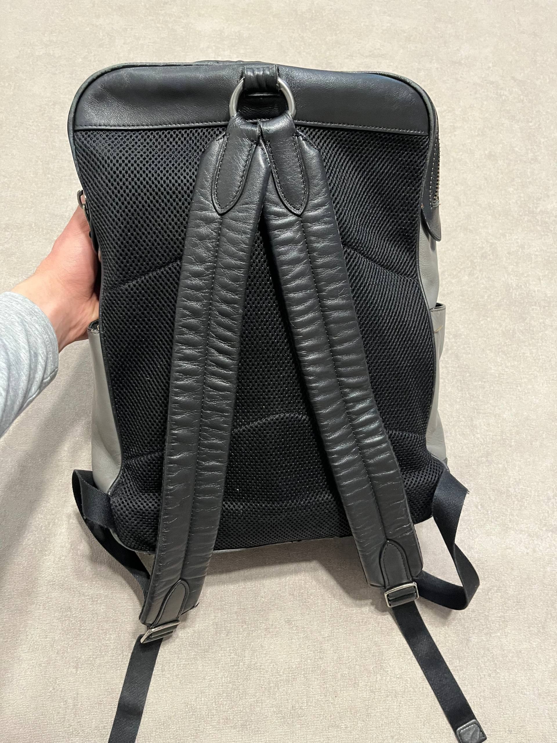 Coach Rare Coach Leather Back Pack Bag Mens Black Vintage Luxury Size ONE SIZE - 9 Thumbnail