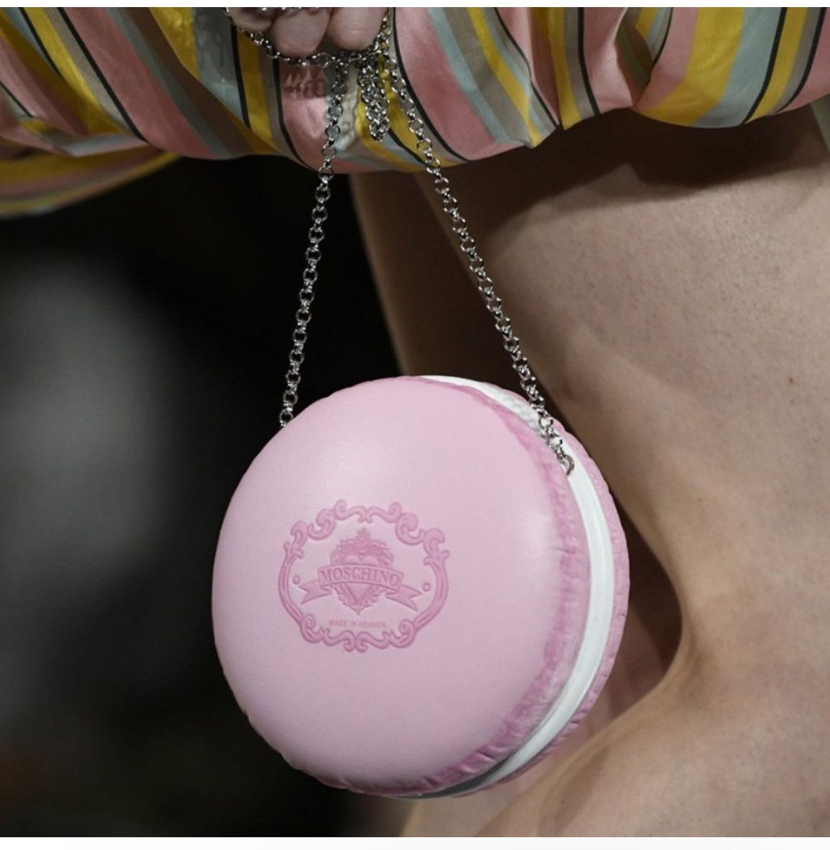 Moschino Authentic Moschino RARE Macaron Pink Marie Antoinette Bag Size ONE SIZE - 5 Thumbnail