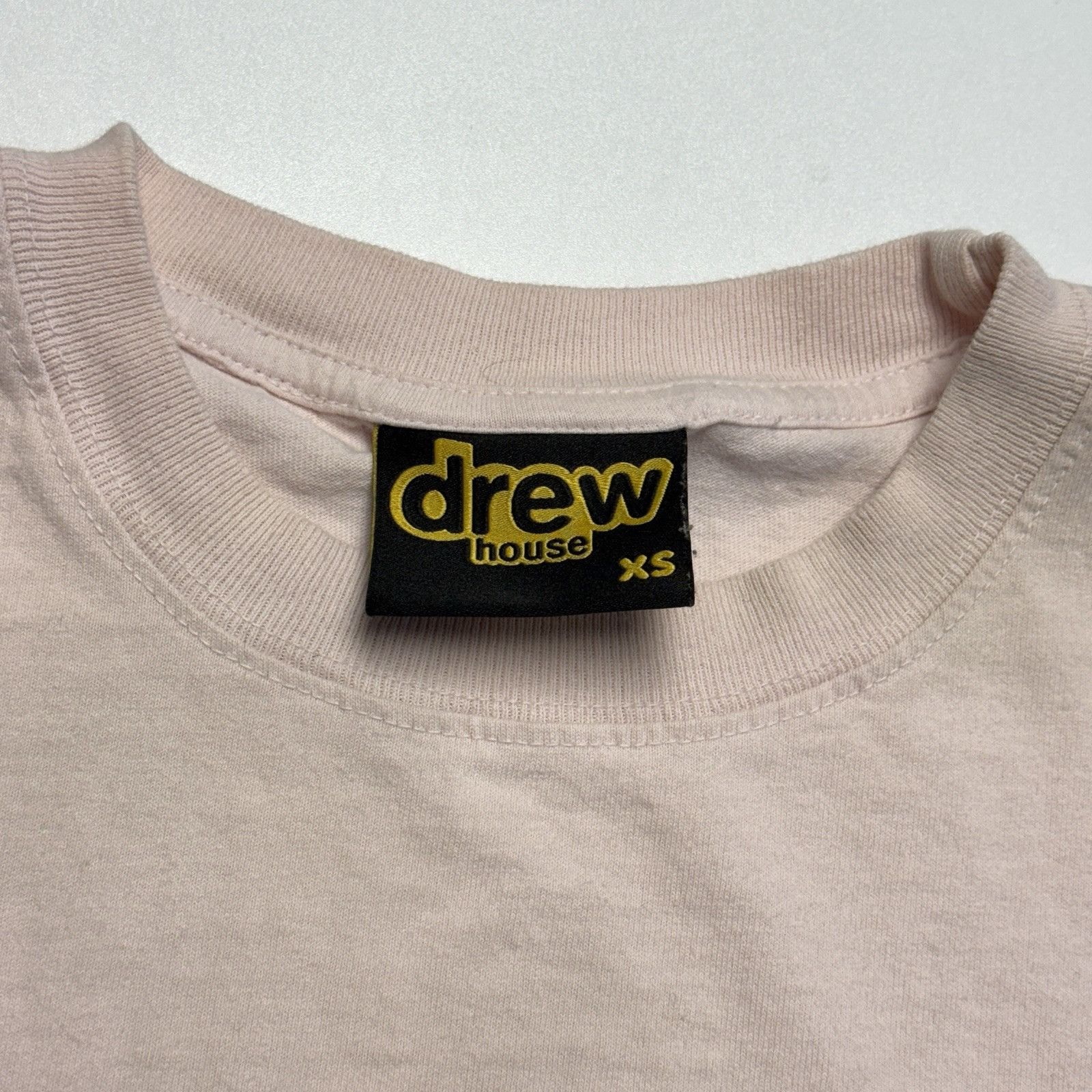 Drew House Drew House Yummy T Shirt Mens XS 19.5x27 Light Pink Short Sl Size US XS / EU 42 / 0 - 8 Thumbnail
