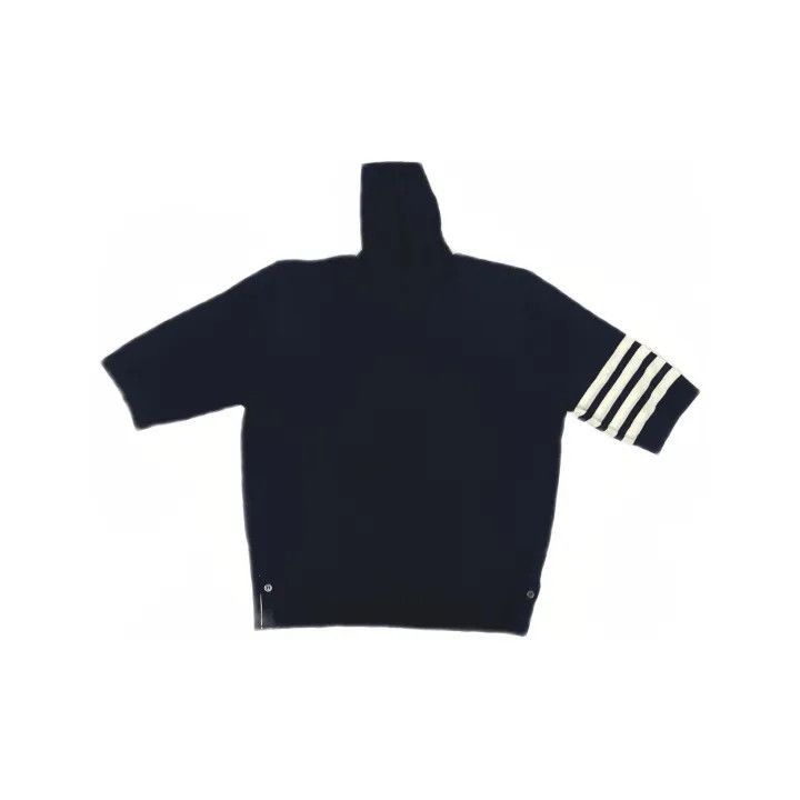 Thom Browne Thom Browne Blue Turtleneck Long Sleeve Sweater -2507 Size L / US 10 / IT 46 - 2 Thumbnail