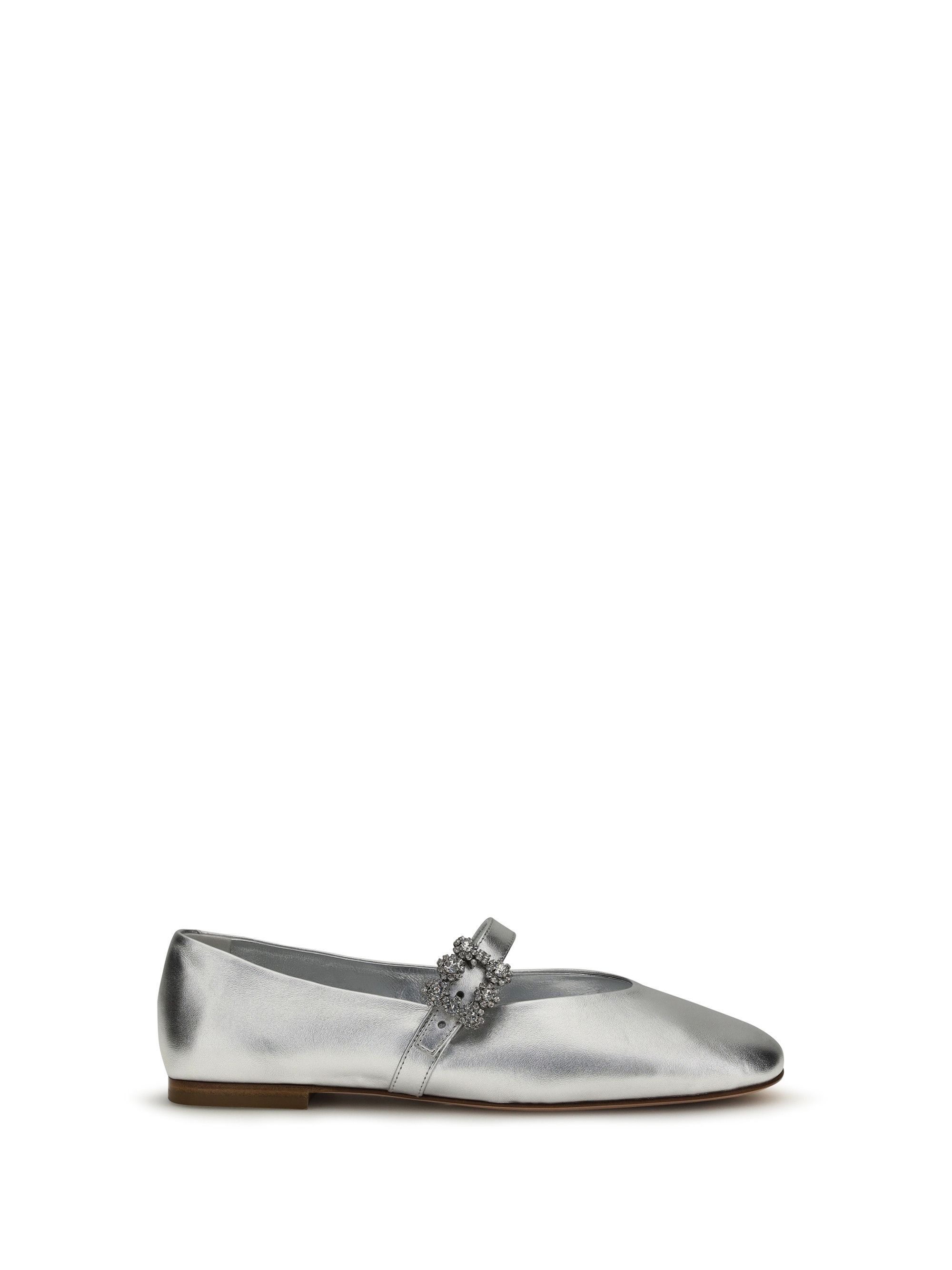 Roger Vivier Efflorescence leather Ballerinas Size US 11 / IT 41 - 1 Thumbnail