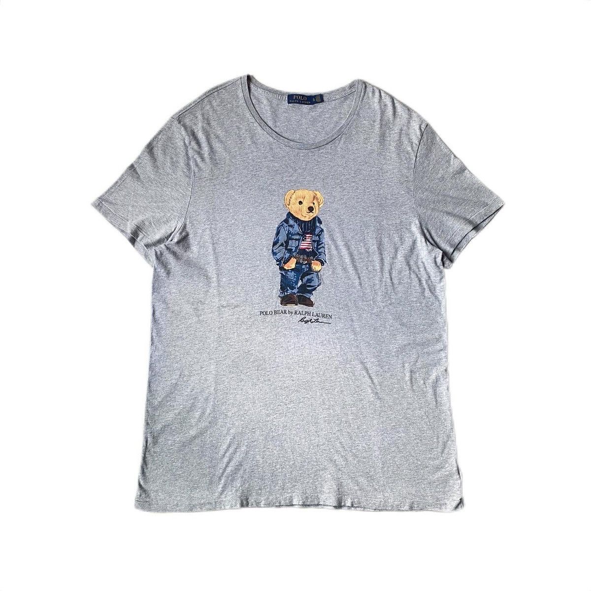 Polo Ralph Lauren × Ralph Lauren Polo Ralph Lauren Bear Tshirt Size US XL / EU 56 / 4 - 1 Thumbnail