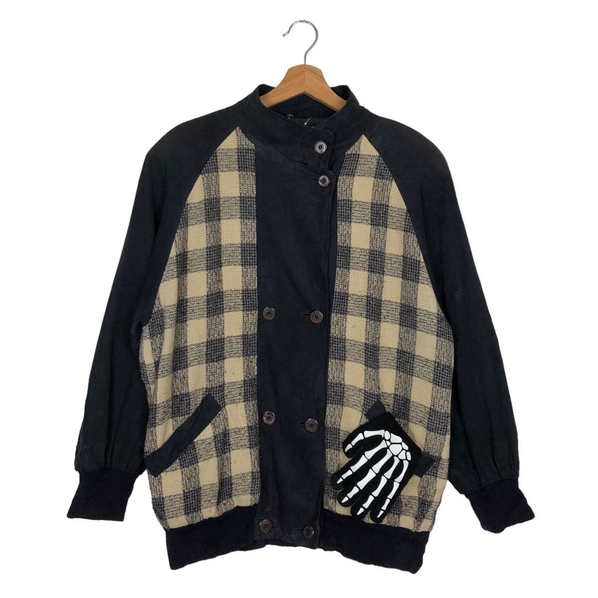 Longchamp VINTAGE BOMBER JACKET MOLESKIN LEATHER KIRA LONGCHAMP Size US M / EU 48-50 / 2 - 1 Thumbnail