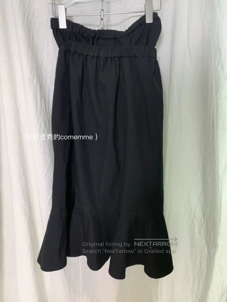 Comme des Garcons Comme des Garcons size F Layered Irregularly Assembled Bla Size 23" - 6 Thumbnail