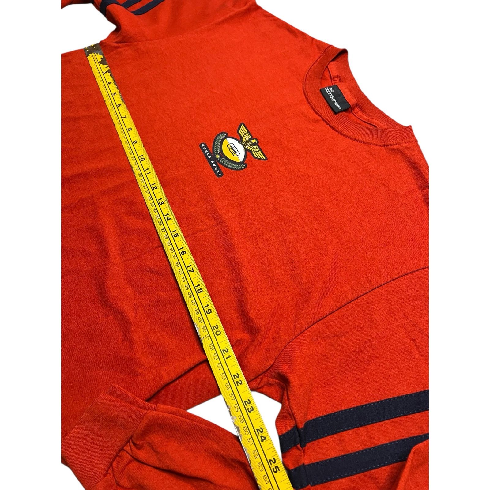Vintage Vintage No Boundaries Rugby - LongSleeve shirt Men Medium Size US M / EU 48-50 / 2 - 5 Thumbnail