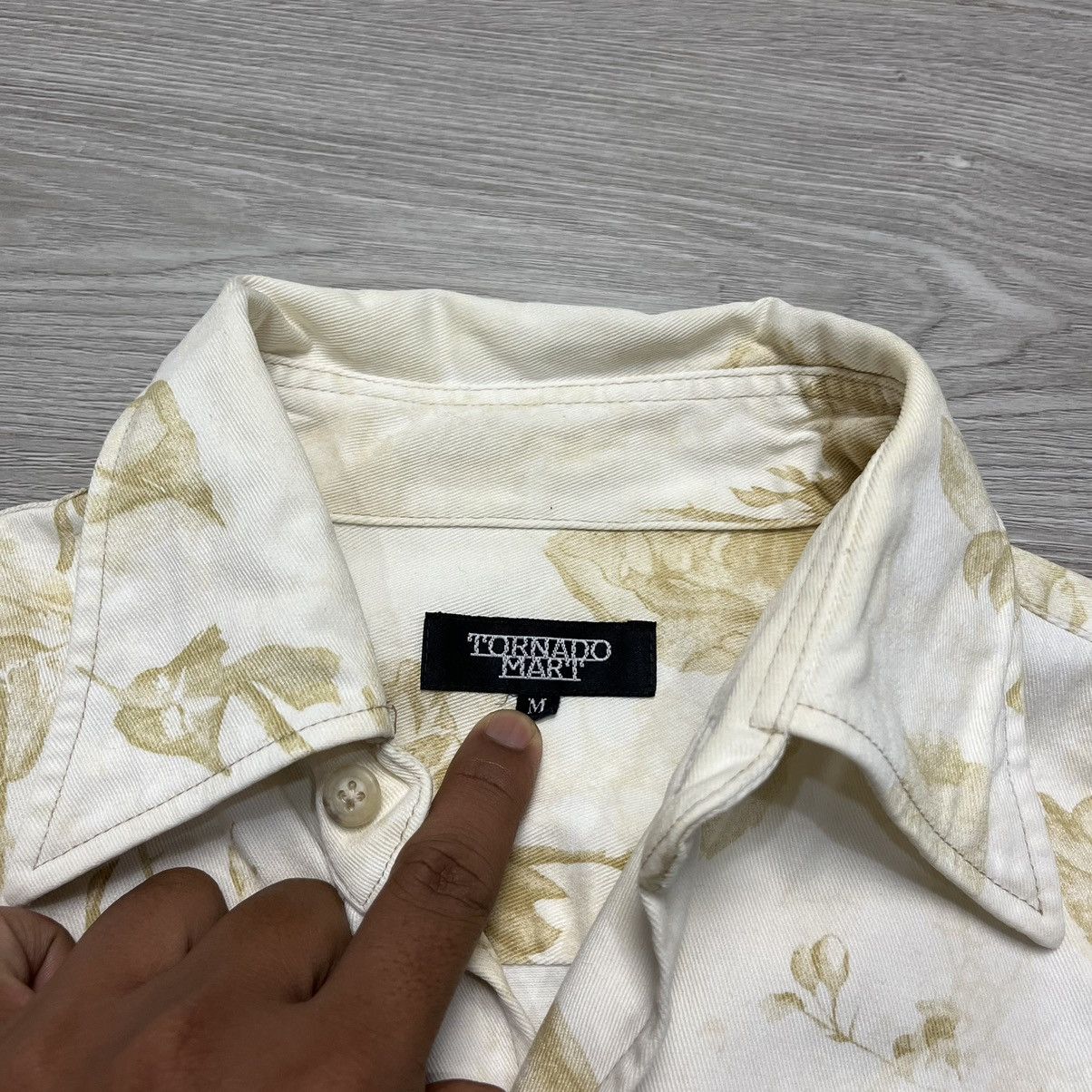 If Six Was Nine Tornado Mart Floral Shirt Size US M / EU 48-50 / 2 - 4 Thumbnail