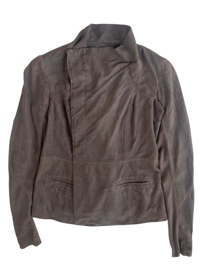 Rick Owens Rick Owen Leather Jacket Size US S / EU 44-46 / 1 - 1 Thumbnail