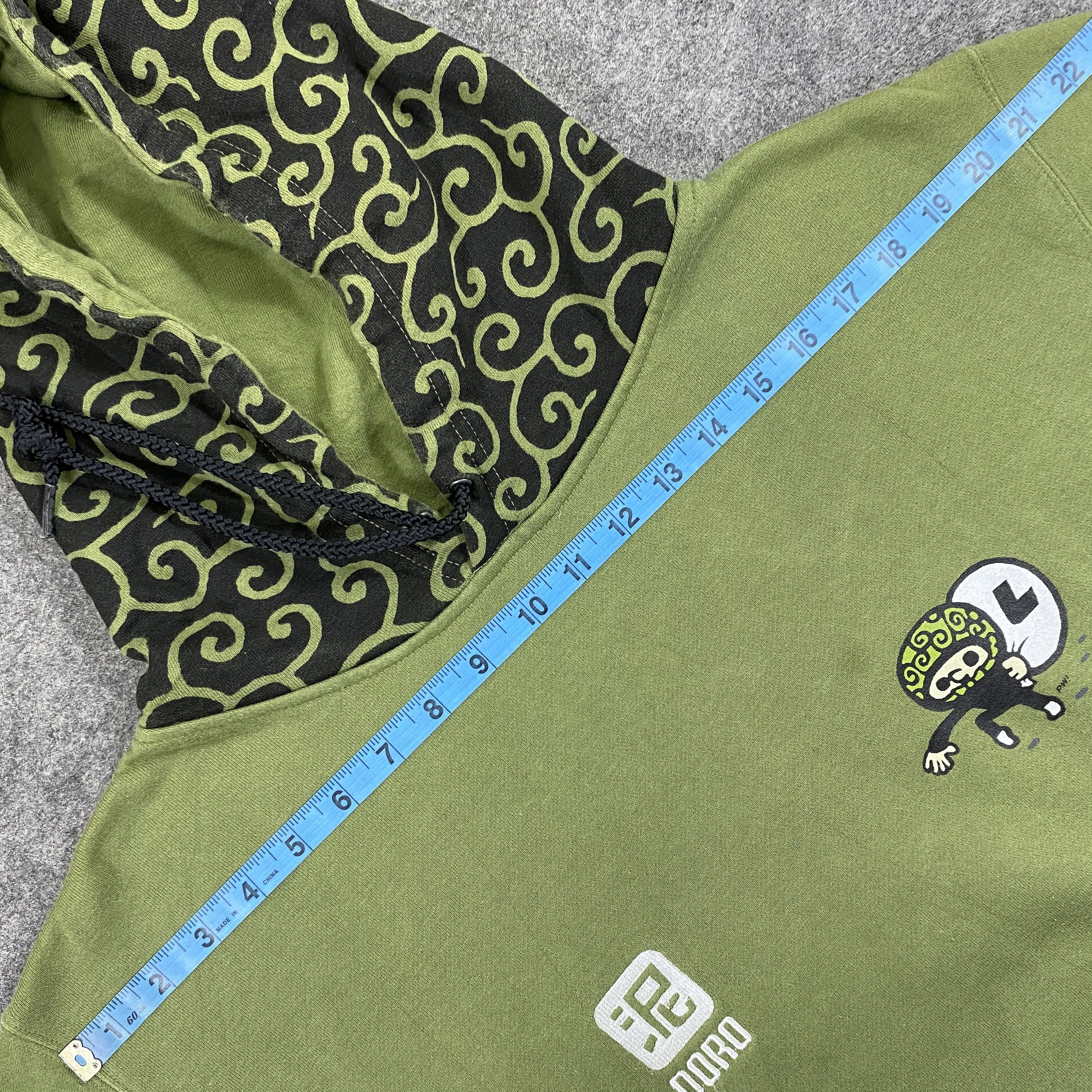 Japanese Brand Vintage Doro Laundry Hoodie -SW072 Size US L / EU 52-54 / 3 - 7 Thumbnail