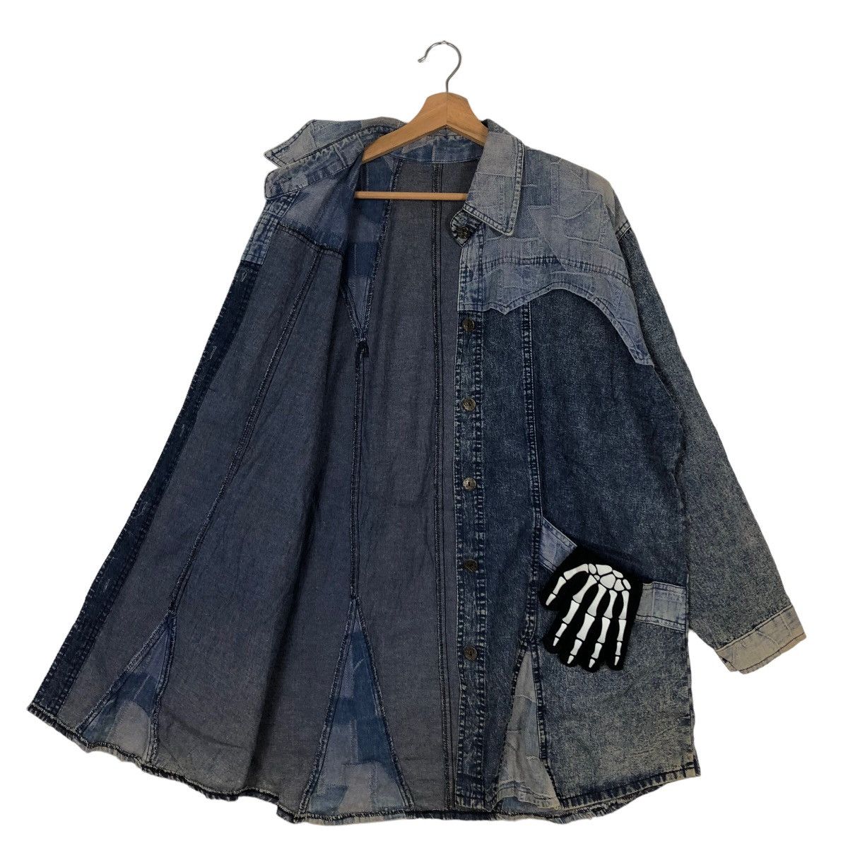 Japanese Brand 🔥90’s Vintage Sisoko Quilted Blue Blue Japan Jacket Size US M / EU 48-50 / 2 - 9 Thumbnail