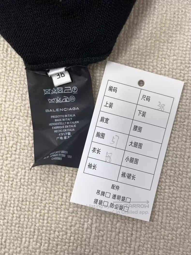 Balenciaga Balenciaga Logo Alphabet Embroidered Hooded Long Sleeve Sw Size XS / US 0-2 / IT 36-38 - 5 Thumbnail