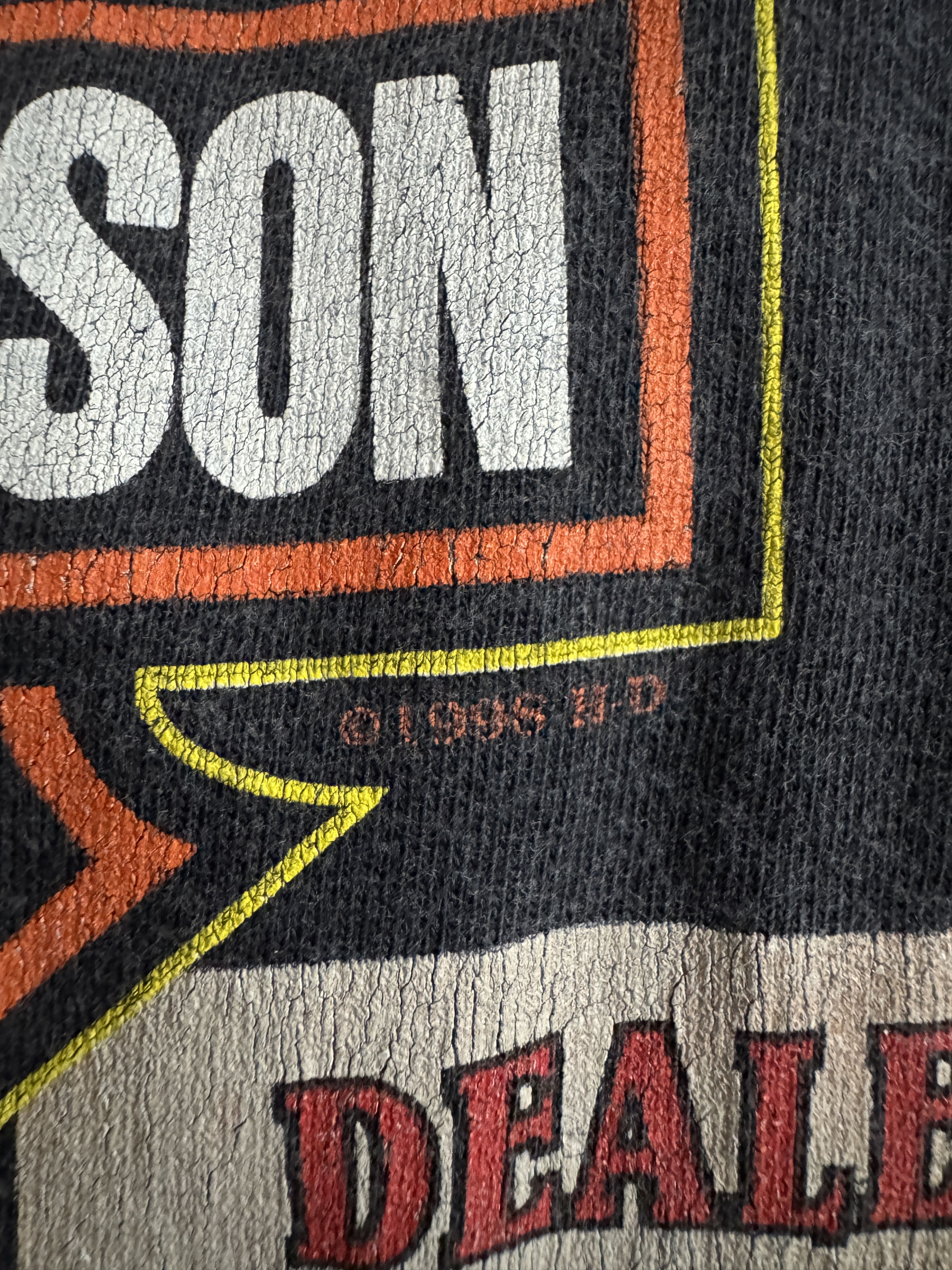 Harley Davidson Harley Davidson 1998's Vintage T-Shirt Size US L / EU 52-54 / 3 - 7 Thumbnail