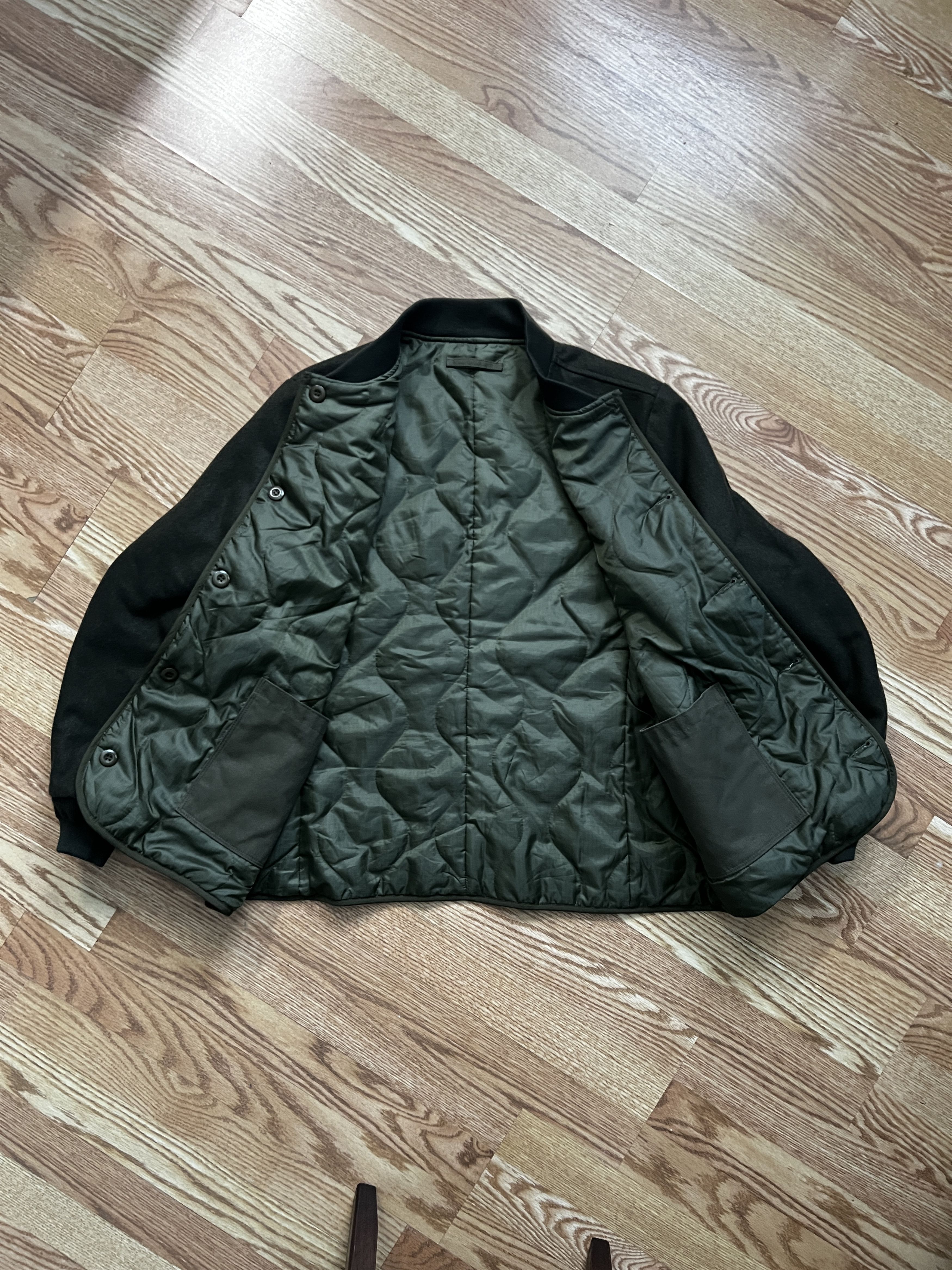 Schott Schott NYC Reversible Military M-43 Liner Jacket - Size L Size US L / EU 52-54 / 3 - 4 Thumbnail