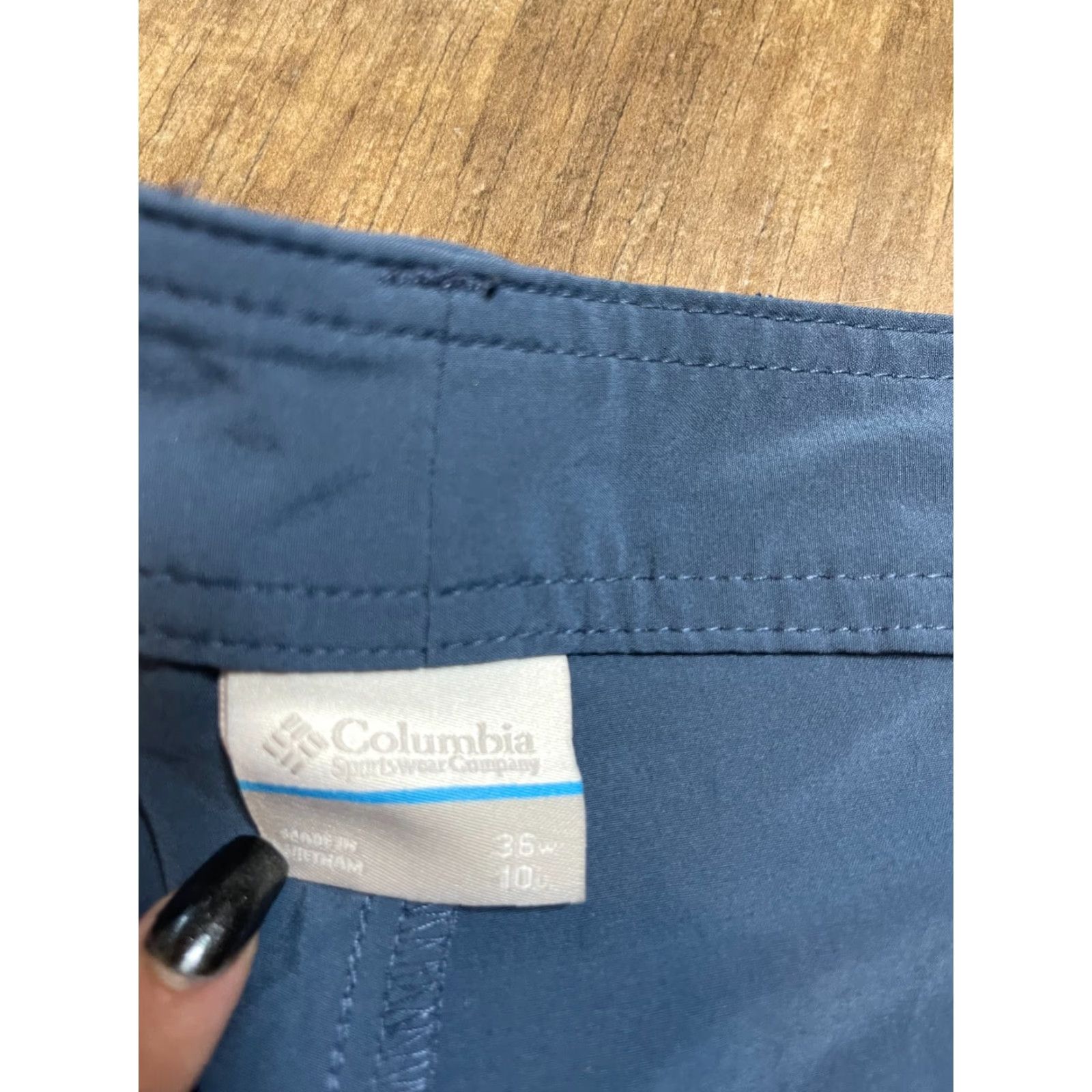 Vintage Columbia Shorts Mens Size 36 Blue Size US 36 / EU 52 - 4 Thumbnail