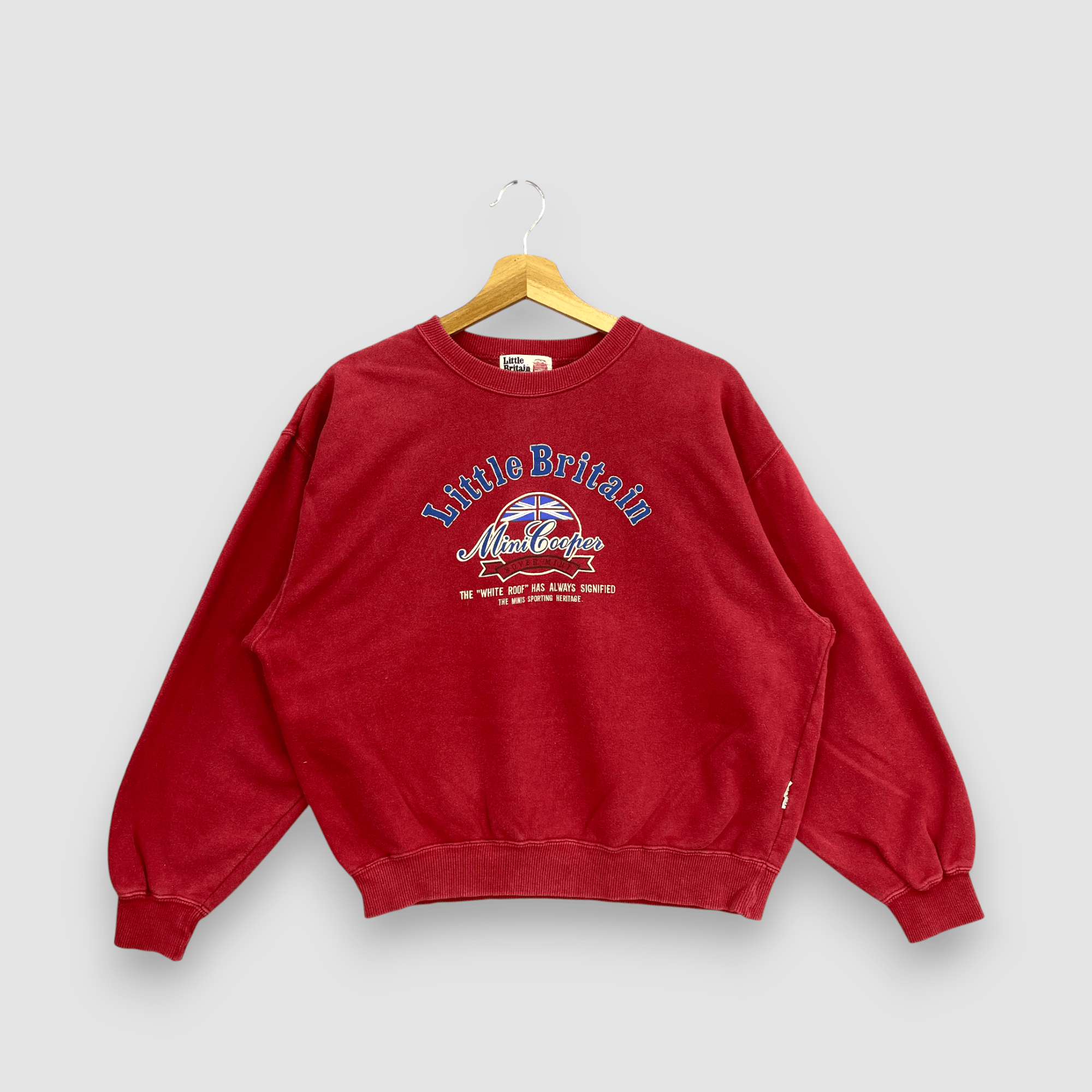 Vintage Vintage Mini Cooper Sweater Little Britain Sweatshirt Size US L / EU 52-54 / 3 - 1 Thumbnail