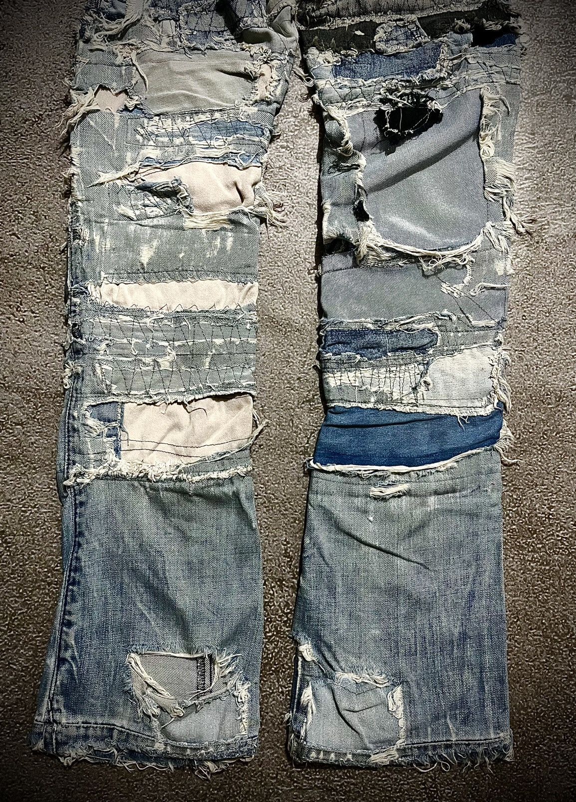 Vintage Vintage Miss Sixty Distressed Denim Jeans LGB Style Size US 29 - 11 Thumbnail