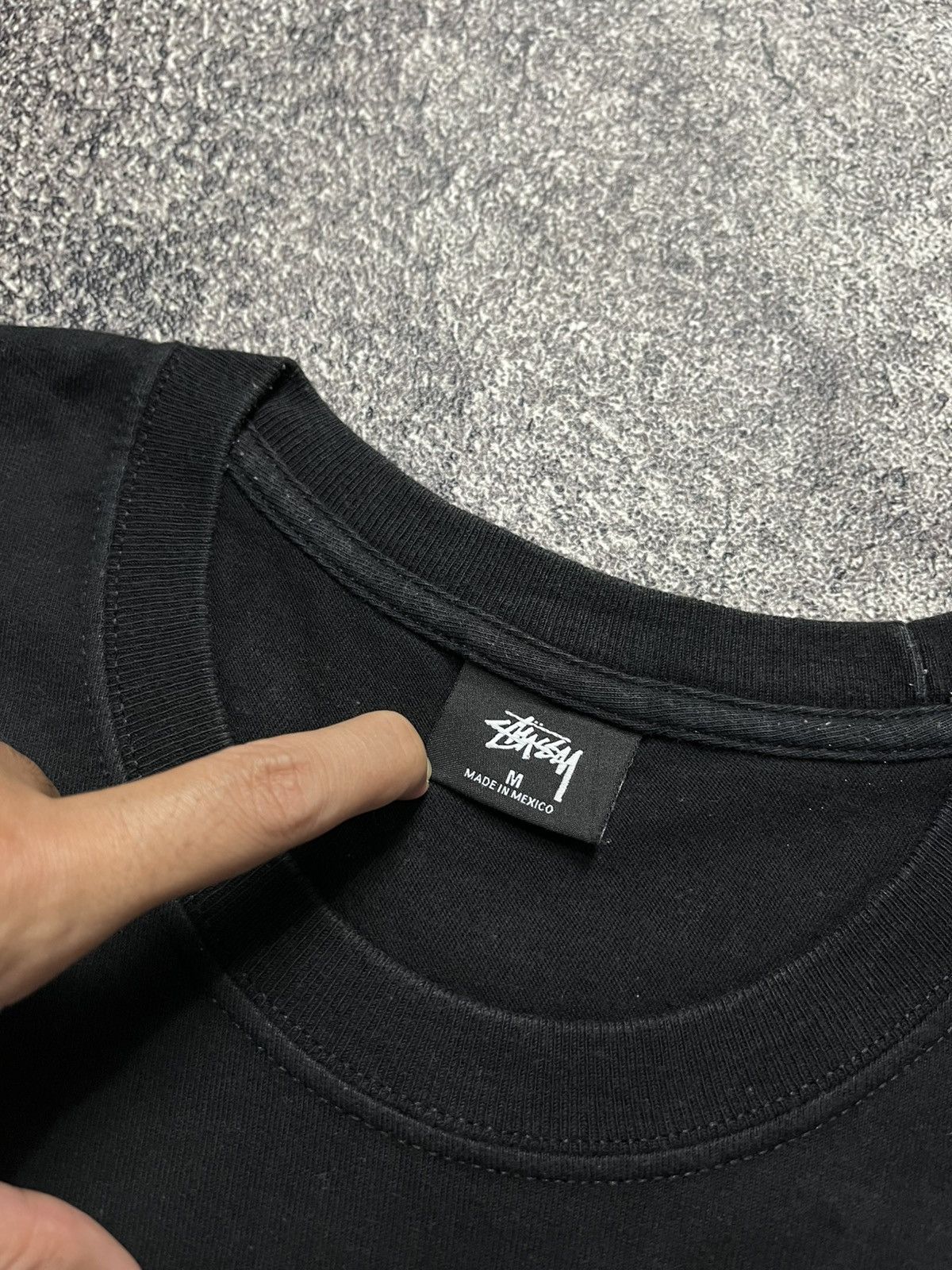 Comme des Garcons × Stussy Stussy X CDG Black T-Shirts Size US M / EU 48-50 / 2 - 6 Thumbnail
