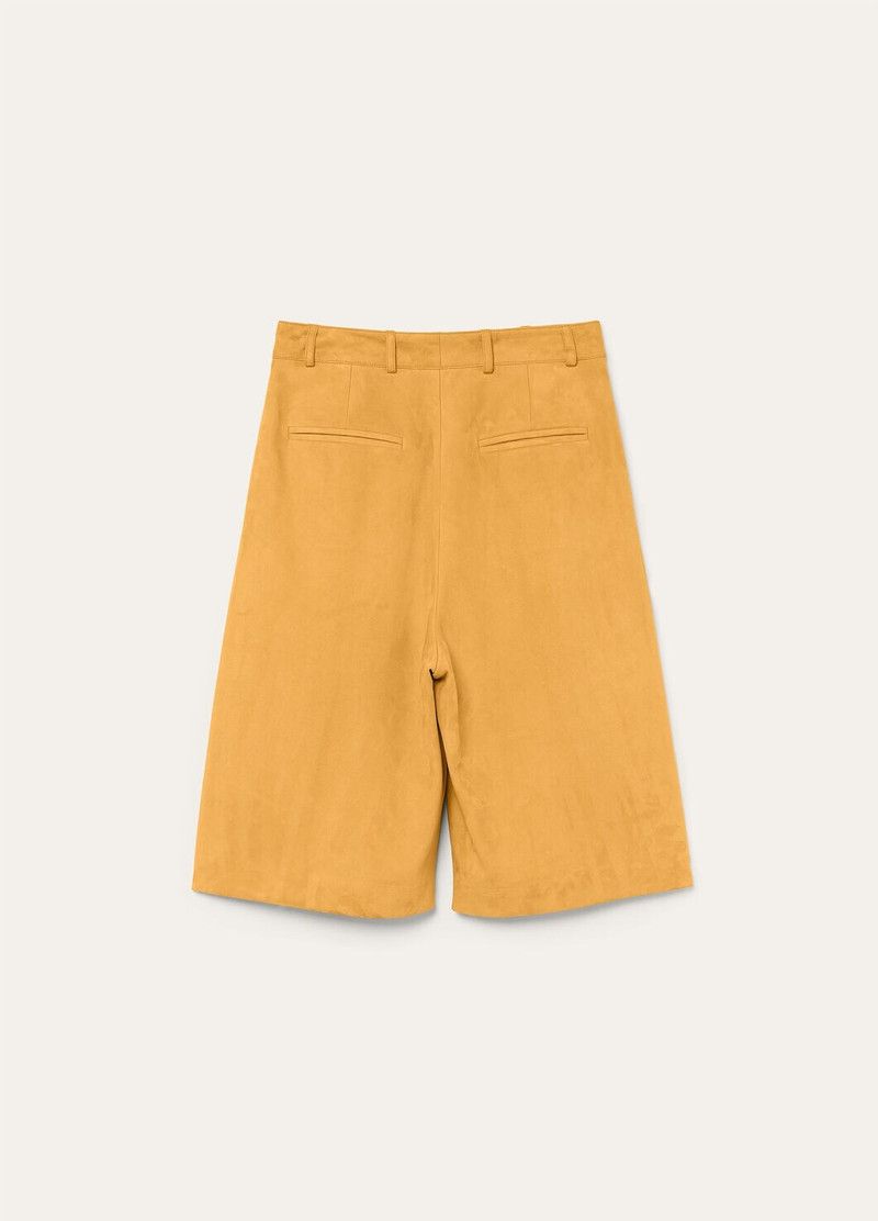 Loro Piana o1srvl11e0526 FAP0153 Nicolas Bermuda Short in Yellow Size 25" / US 0 / IT 36 - 6 Thumbnail