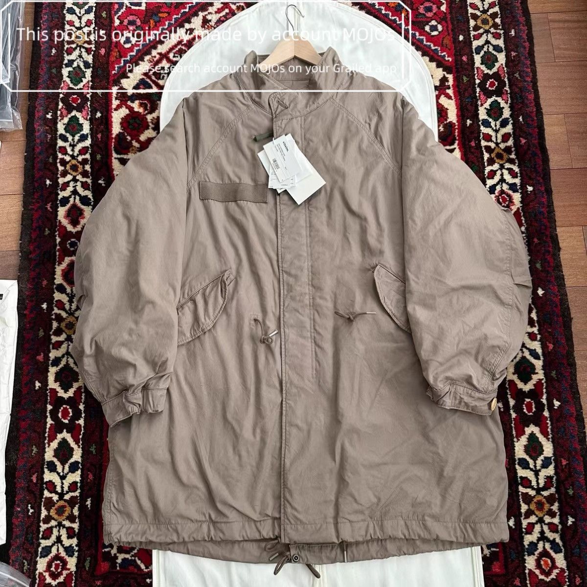 Visvim Sz 2 Visvim 25AW Fishtail Khaki Six Five Parka mojos1256 Size US M / EU 48-50 / 2 - 1 Thumbnail