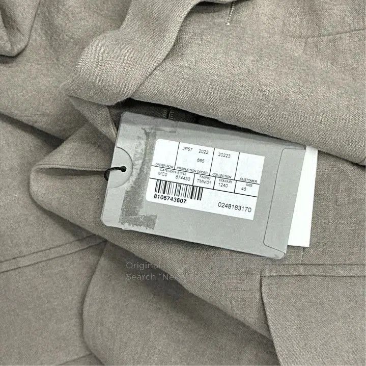 Balenciaga Balenciaga Beige Single-Breasted Long Sleeve Blazer. Size US M / EU 48-50 / 2 - 4 Thumbnail