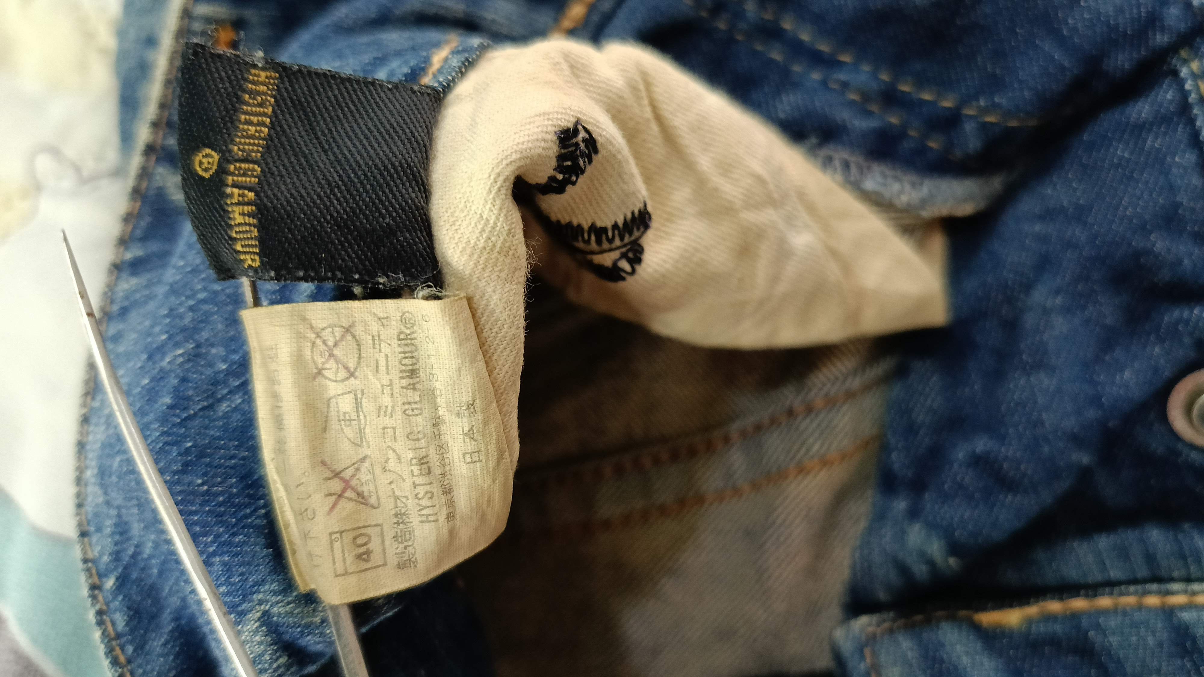 Hysteric Glamour Hysteric Glamour Japan denim patched short skirt small VTG Size 27" / US 4 / IT 40 - 12 Thumbnail
