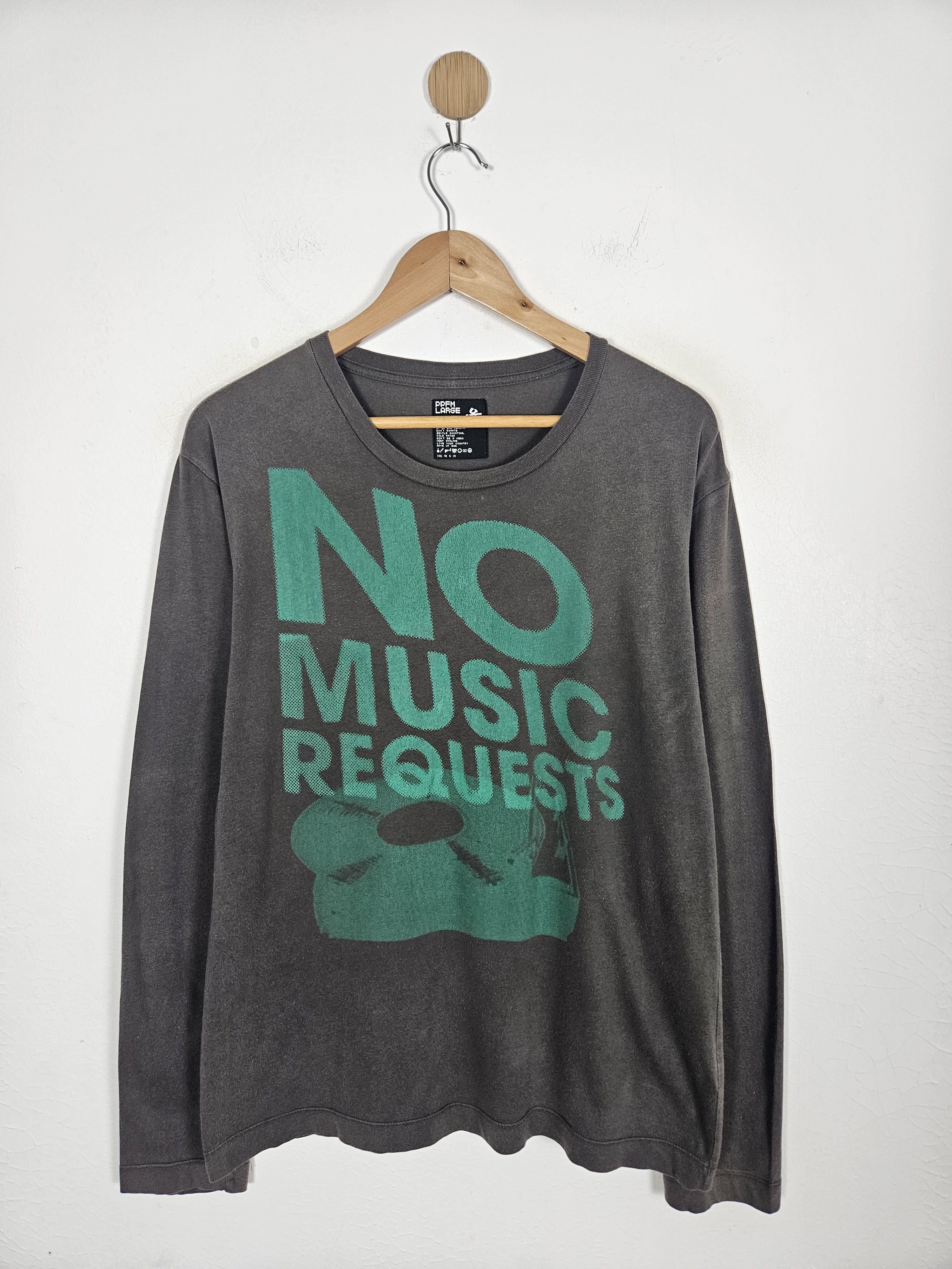 PPFM PPFM No Music Request shirt Size US L / EU 52-54 / 3 - 1 Thumbnail