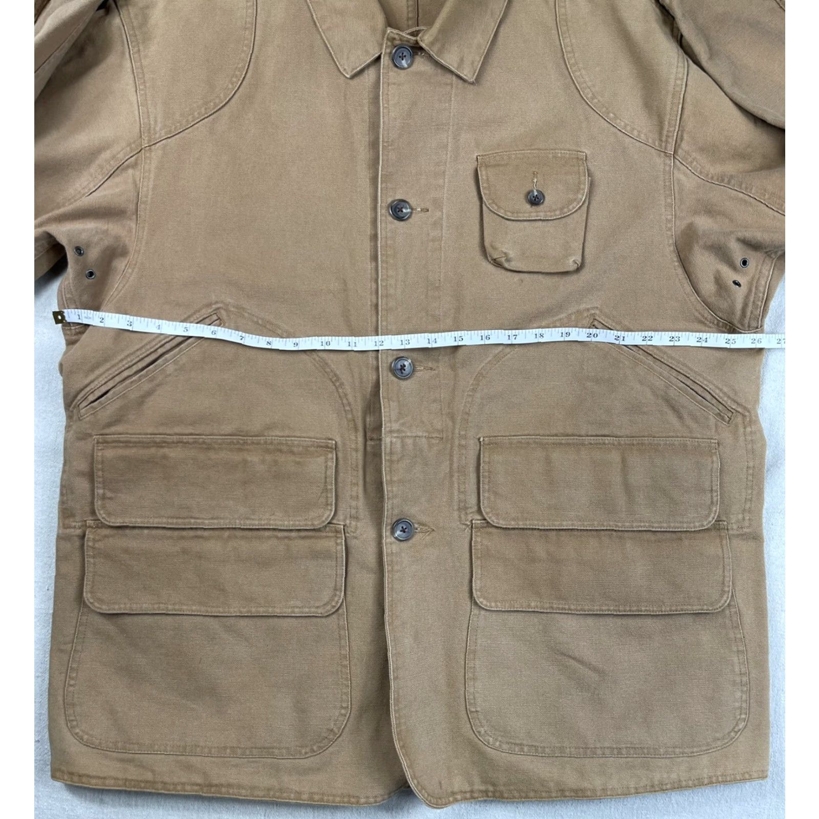 Polo Ralph Lauren VINTAGE Polo Ralph Lauren CANVAS HUNTING Jacket Mens L Brown 90s Utility Hunting Man Mens 90s Size US L / EU 52-54 / 3 - 4 Thumbnail