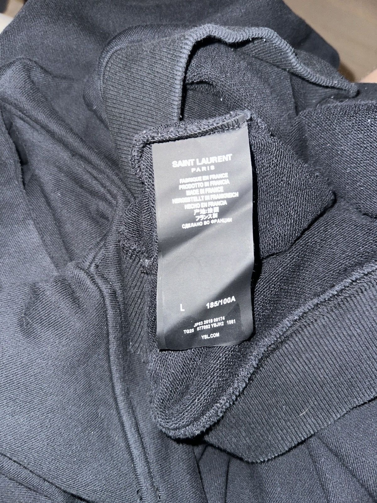 Saint Laurent Paris saint laurent hoodie Size US L / EU 52-54 / 3 - 8 Thumbnail