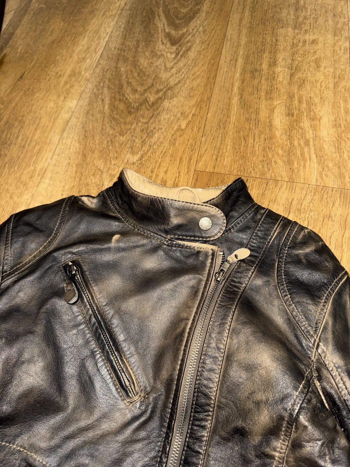 Von Dutch VINTAGE RARE VON DUTCH LEATHER JACKET Size S / US 4 / IT 40 - 5 Thumbnail