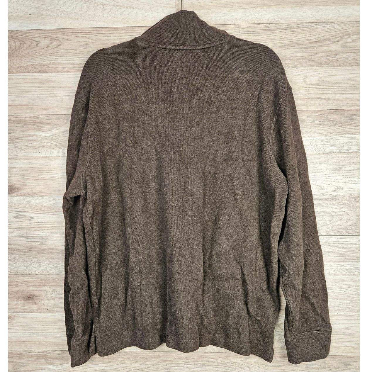 Polo Ralph Lauren Polo by Ralph Lauren Brown Quarter Zip Sweater Men’s XL Size XL / US 12-14 / IT 48-50 - 5 Thumbnail