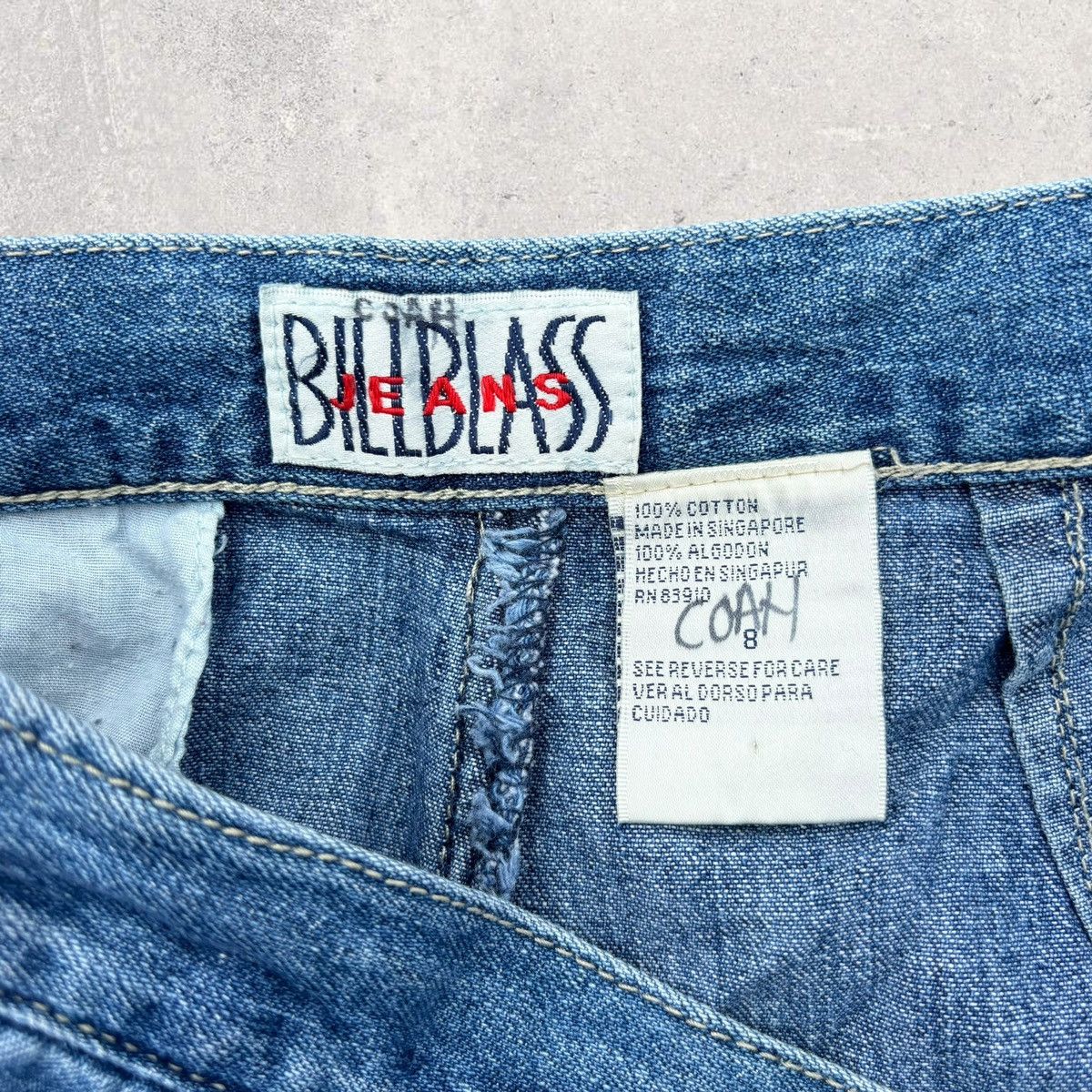 Bill Blass × Vintage Vintage Bill Blass Mom Jeans Size 26" / US 2 / IT 38 - 4 Thumbnail