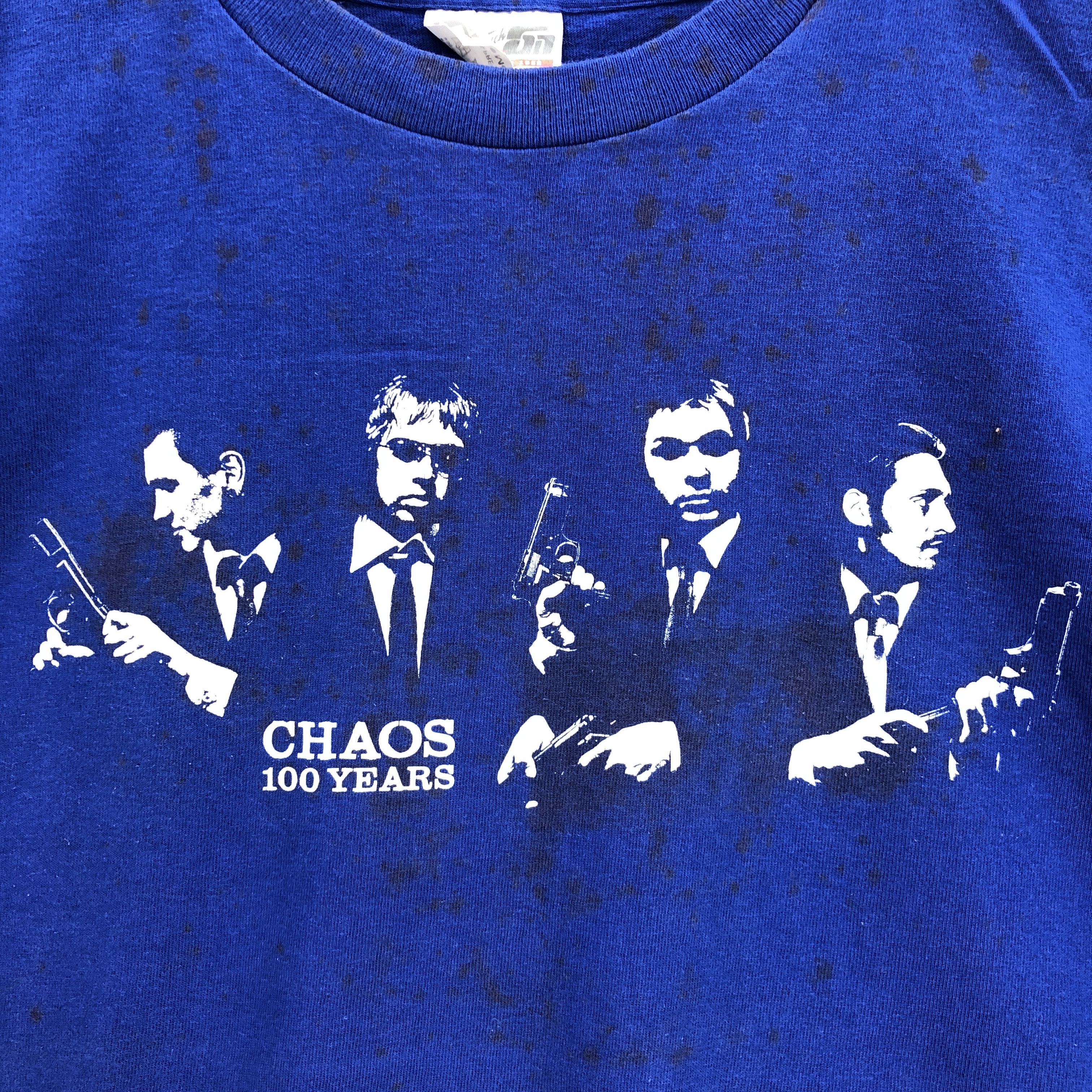 Band Tees Vintage Chaos 100 Year Tshirt Japanese Movie Crewneck Tees Size US M / EU 48-50 / 2 - 3 Thumbnail