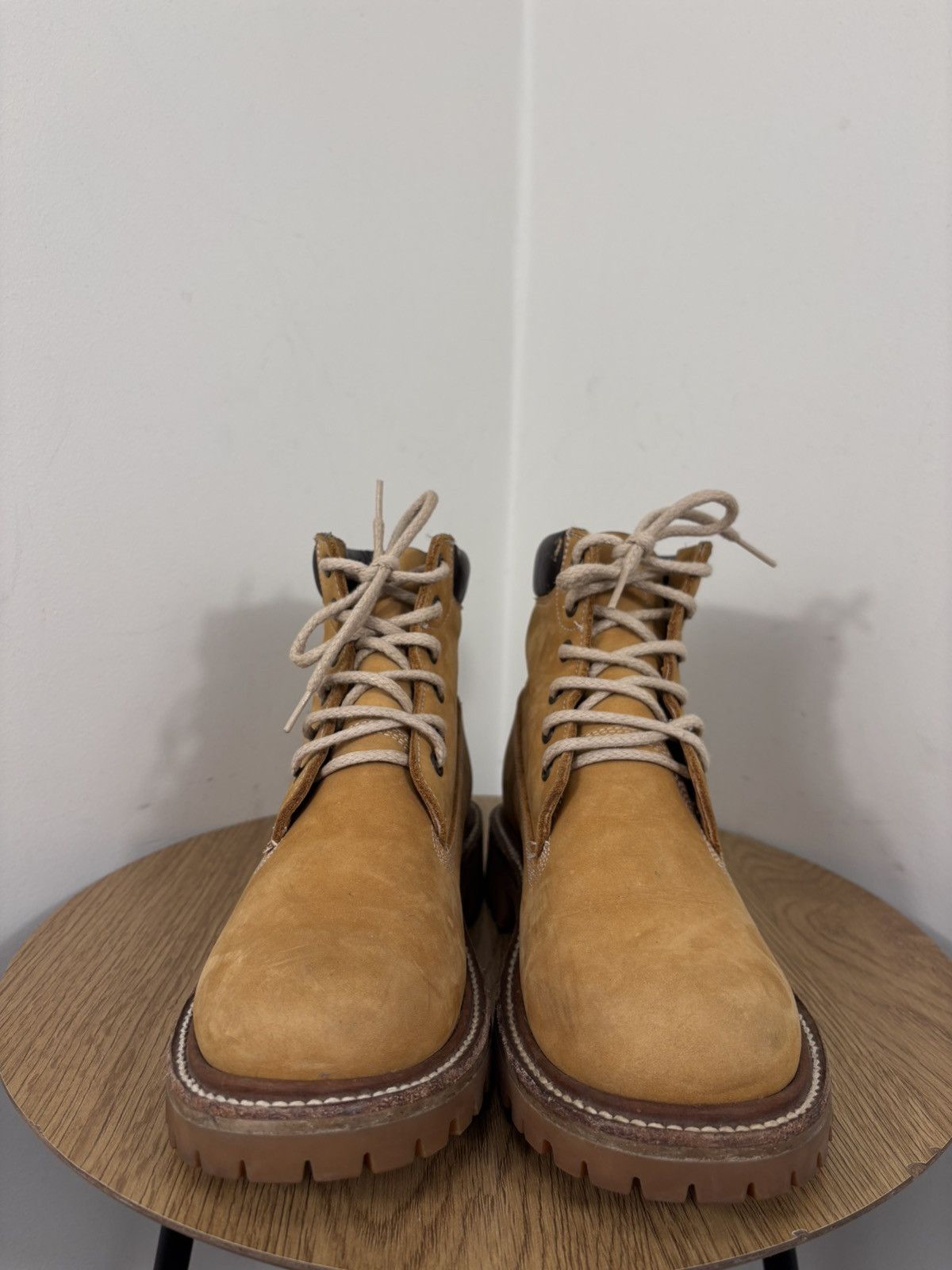 Other No Frontera Men’s Leather Work Service Boots Goodyear Welt Size US 8.5 / EU 41-42 - 6 Thumbnail