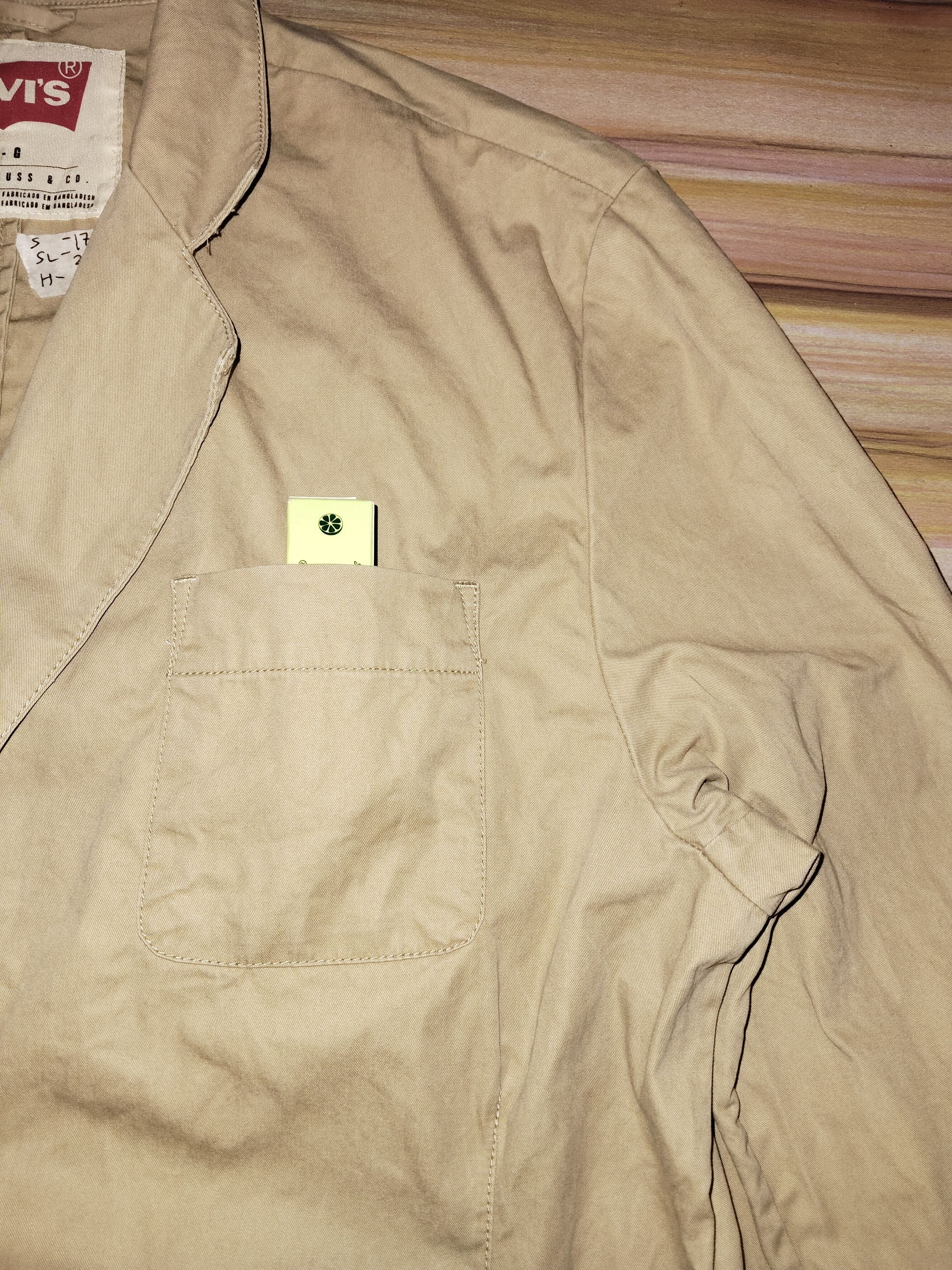 Levi's Levis Strauss Beige Jacket Size US L / EU 52-54 / 3 - 4 Thumbnail
