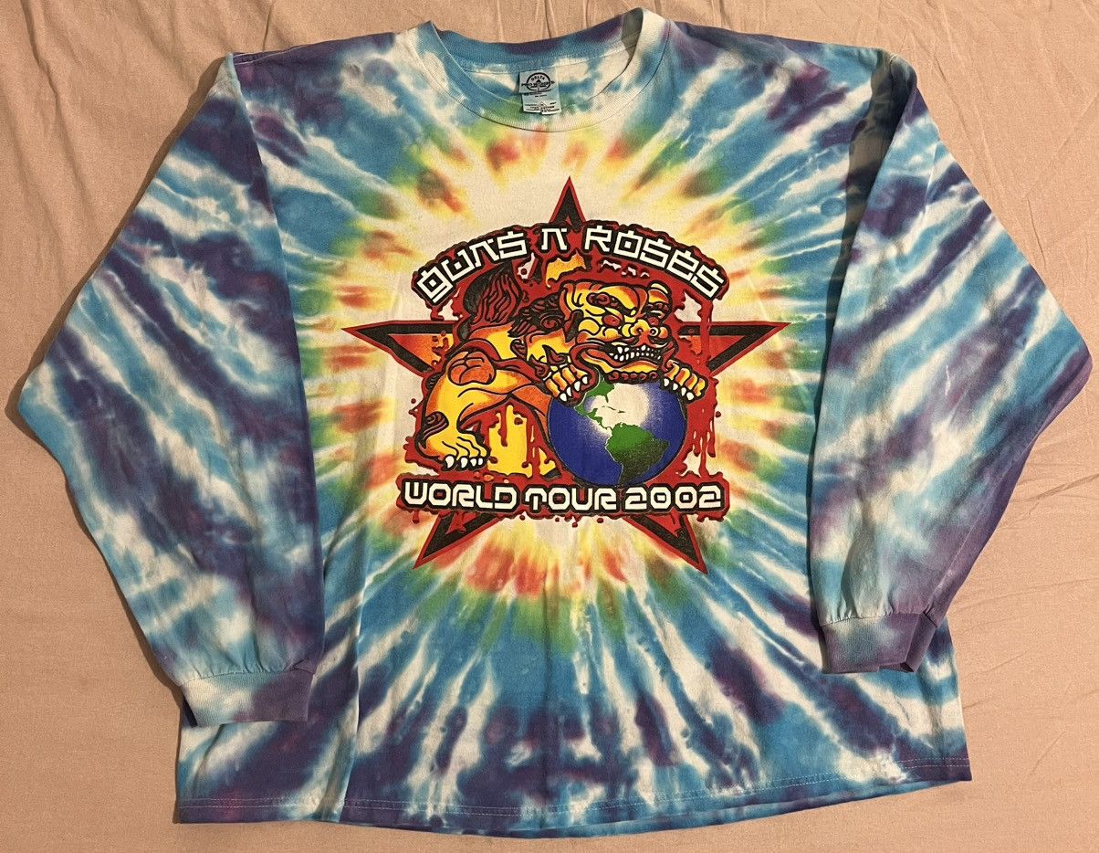 Delta Vintage 2002 Guns N Roses Chinese Democracy World Tour 2002 Size US XL / EU 56 / 4 - 1 Thumbnail
