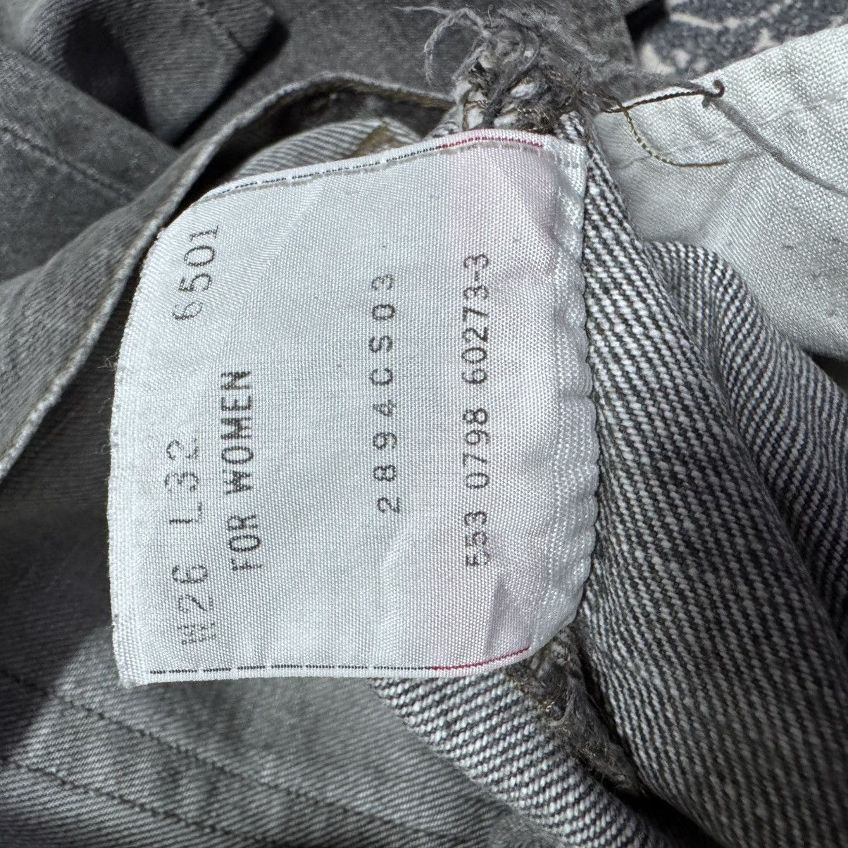Levi's Vintage Levis 501 Charcoal Jeans Size 26" / US 2 / IT 38 - 21 Thumbnail