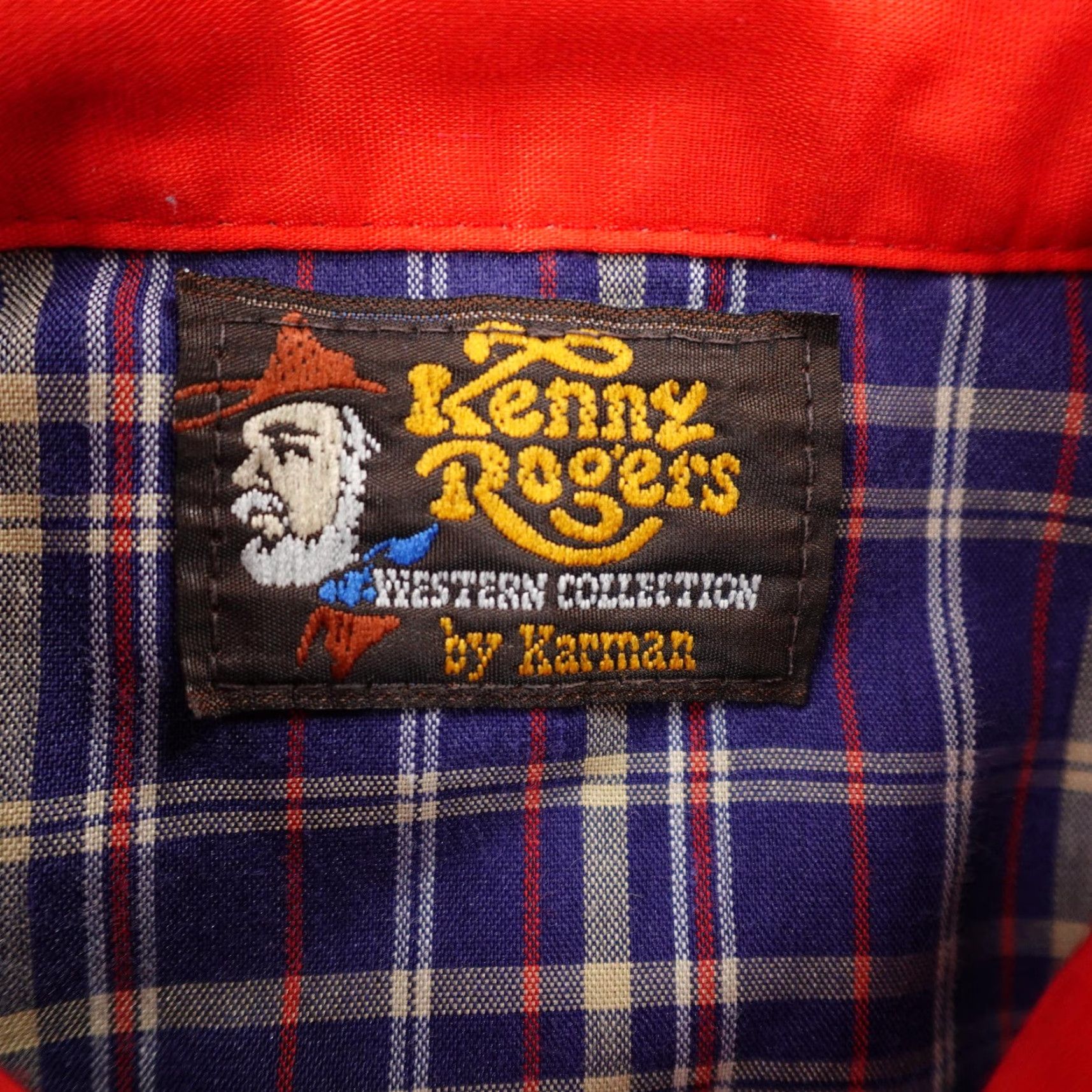Vintage VINTAGE Kenny Rogers Shirt Mens M Blue Red Plaid Western Pearl Snap Karman Size US M / EU 48-50 / 2 - 7 Thumbnail