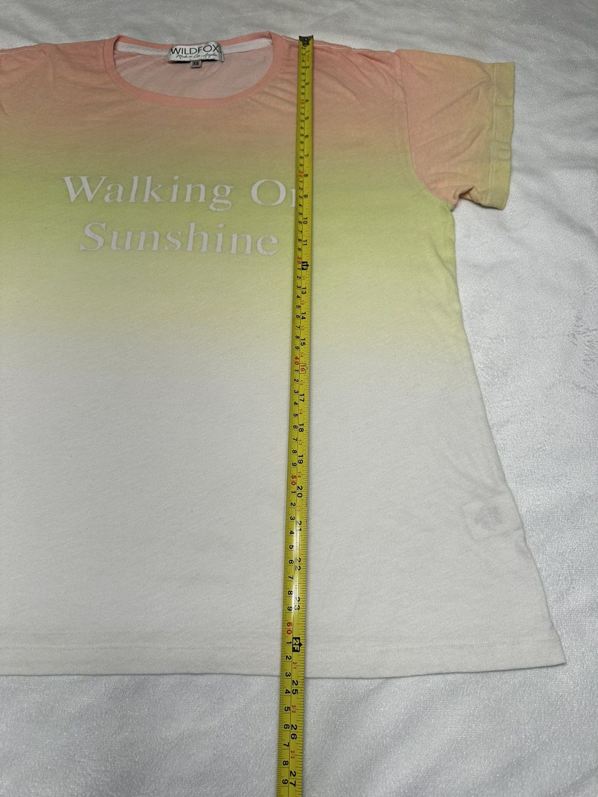 Wildfox Wildfox Short Sleeve Oversized Tee Shirt Size XS (Fits Med) Size XS / US 0-2 / IT 36-38 - 5 Thumbnail